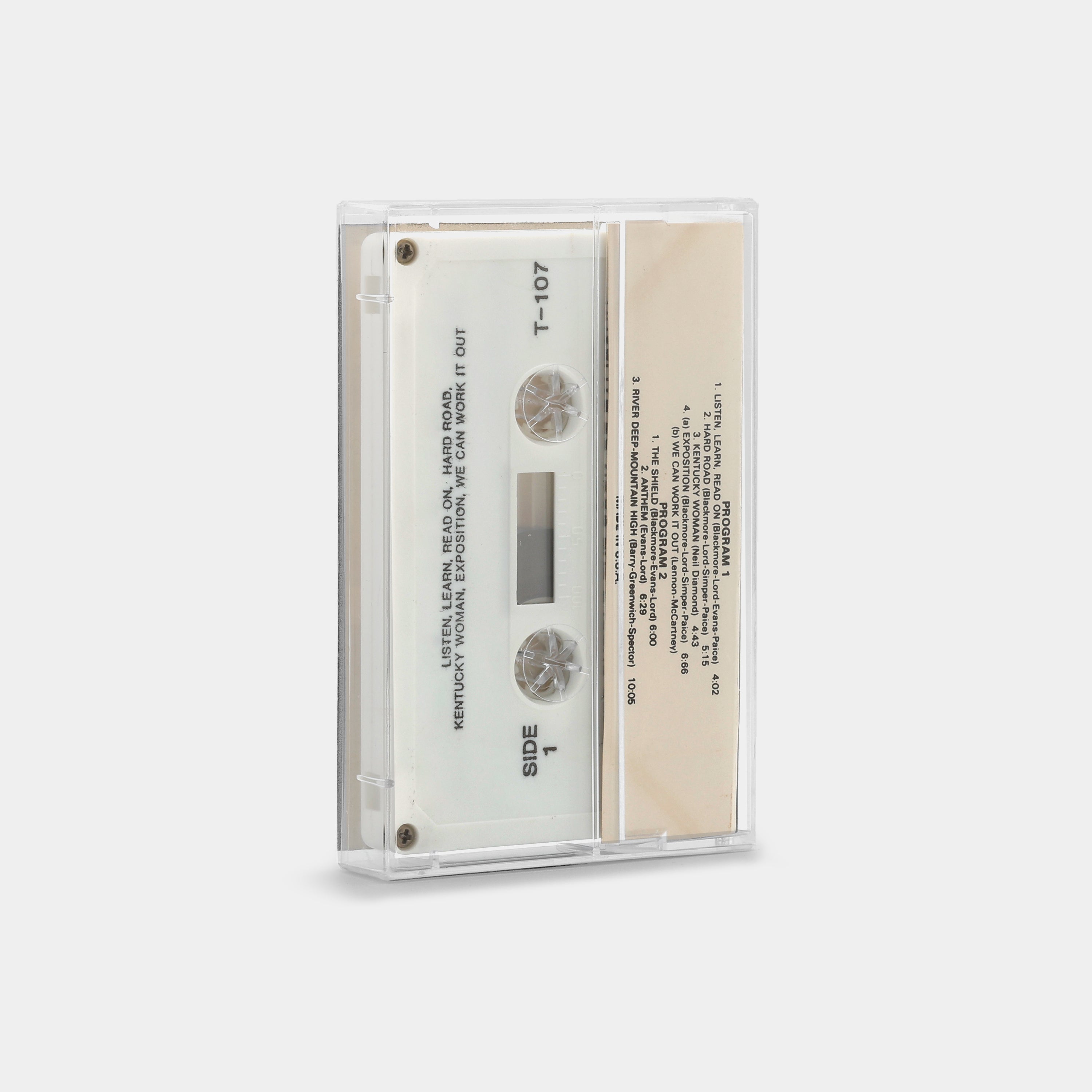 Deep Purple - The Book Of Taliesyn Cassette Tape