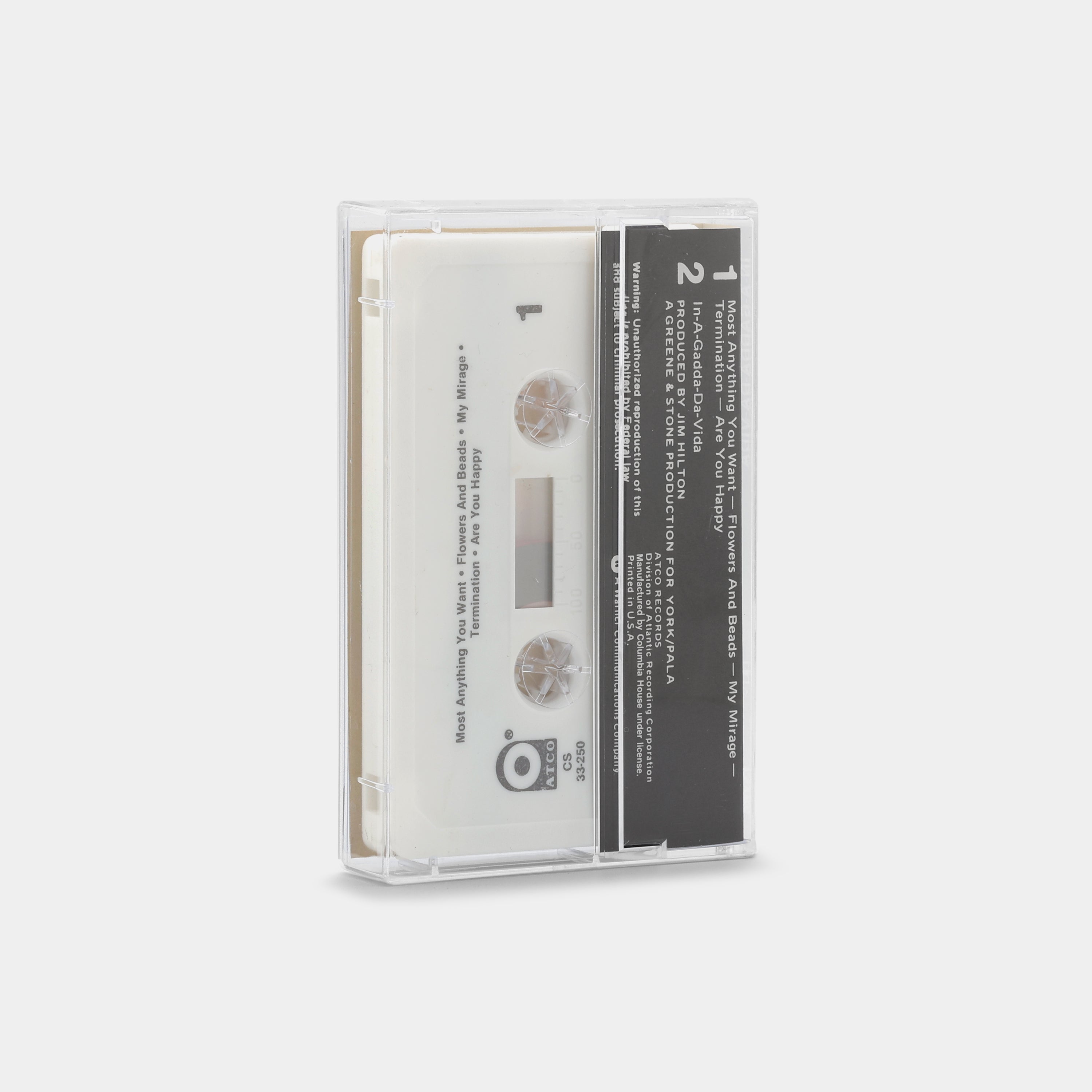 Iron Butterfly - In-A-Gadda-Da-Vida Cassette Tape