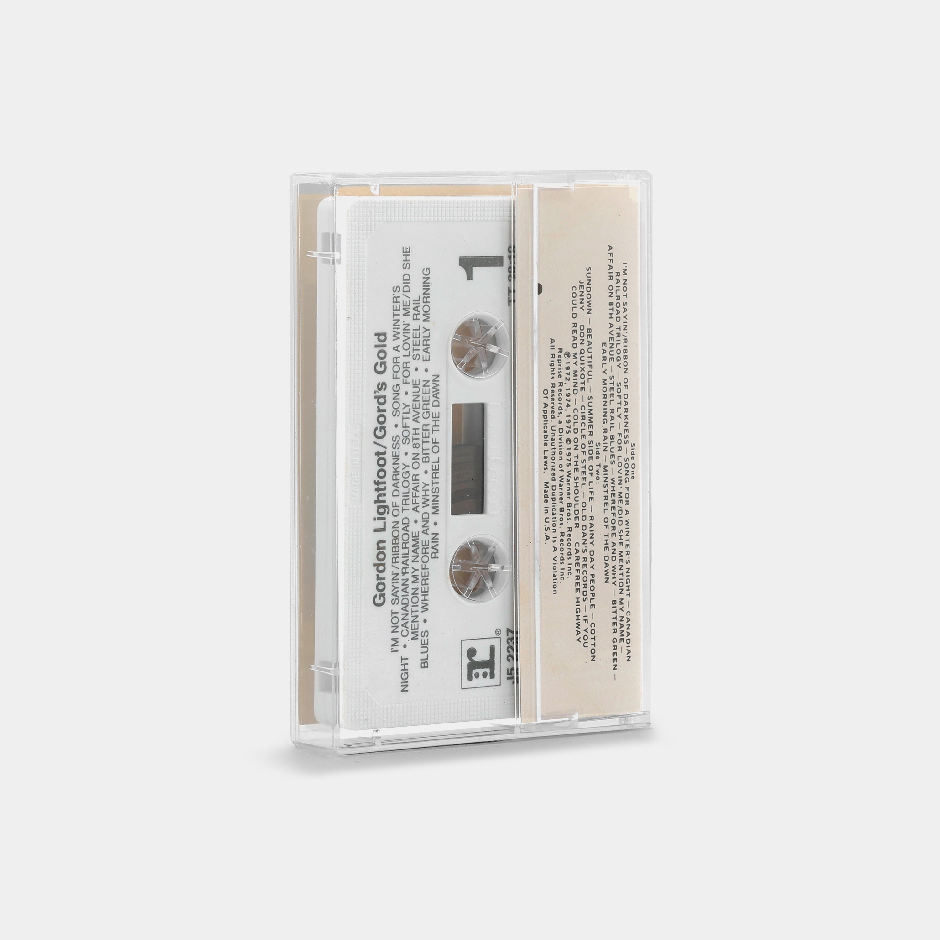 Gordon Lightfoot - Gord's Gold Cassette Tape