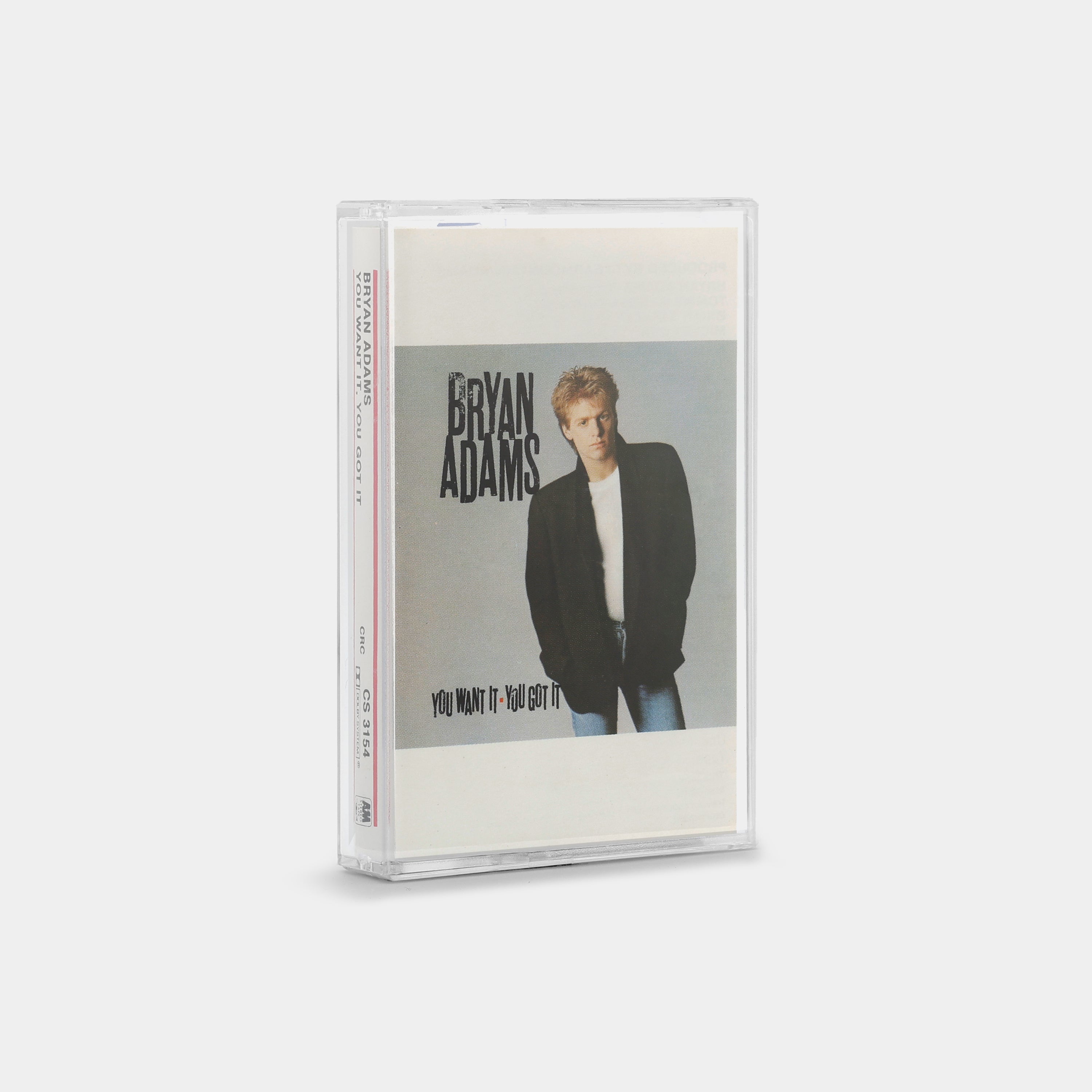 Bryan Adams - You Want It You Got It Cassette Tape