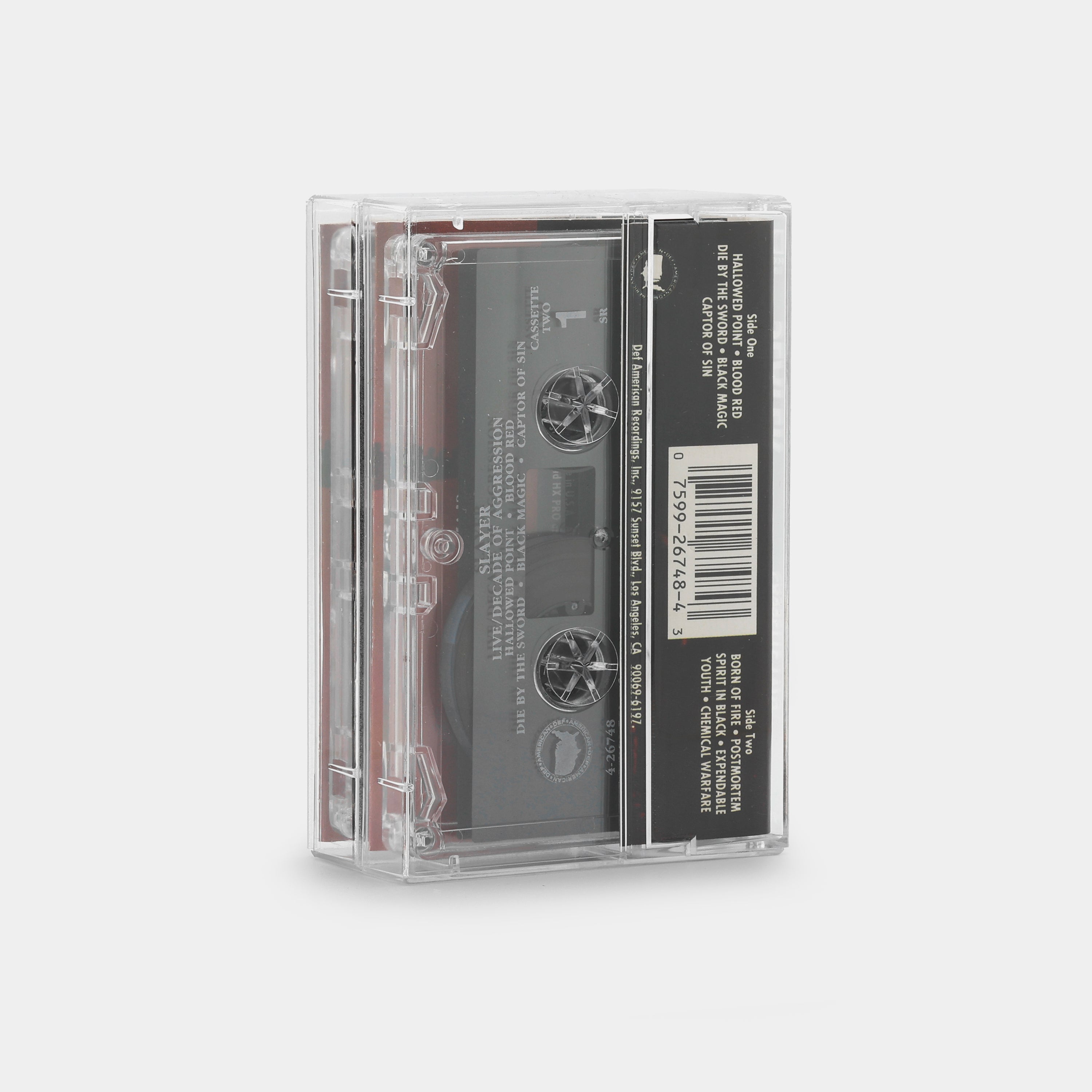 Slayer - Decade Of Aggression Live Cassette Tape Set