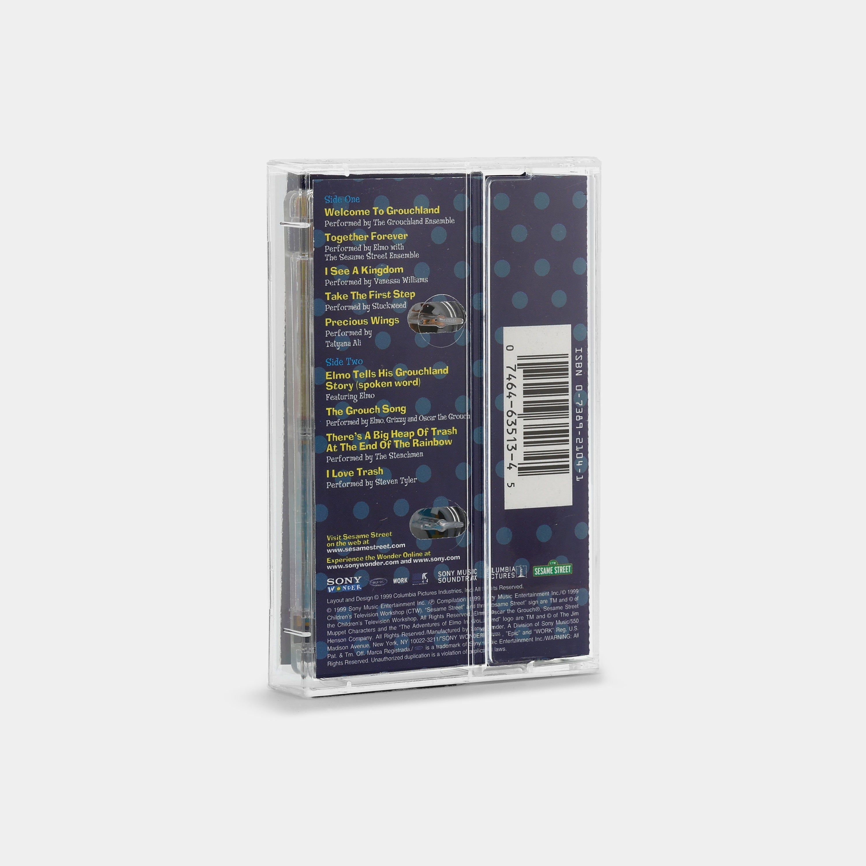 Sesame Street - The Adventures Of Elmo In Grouchland Cassette Tape