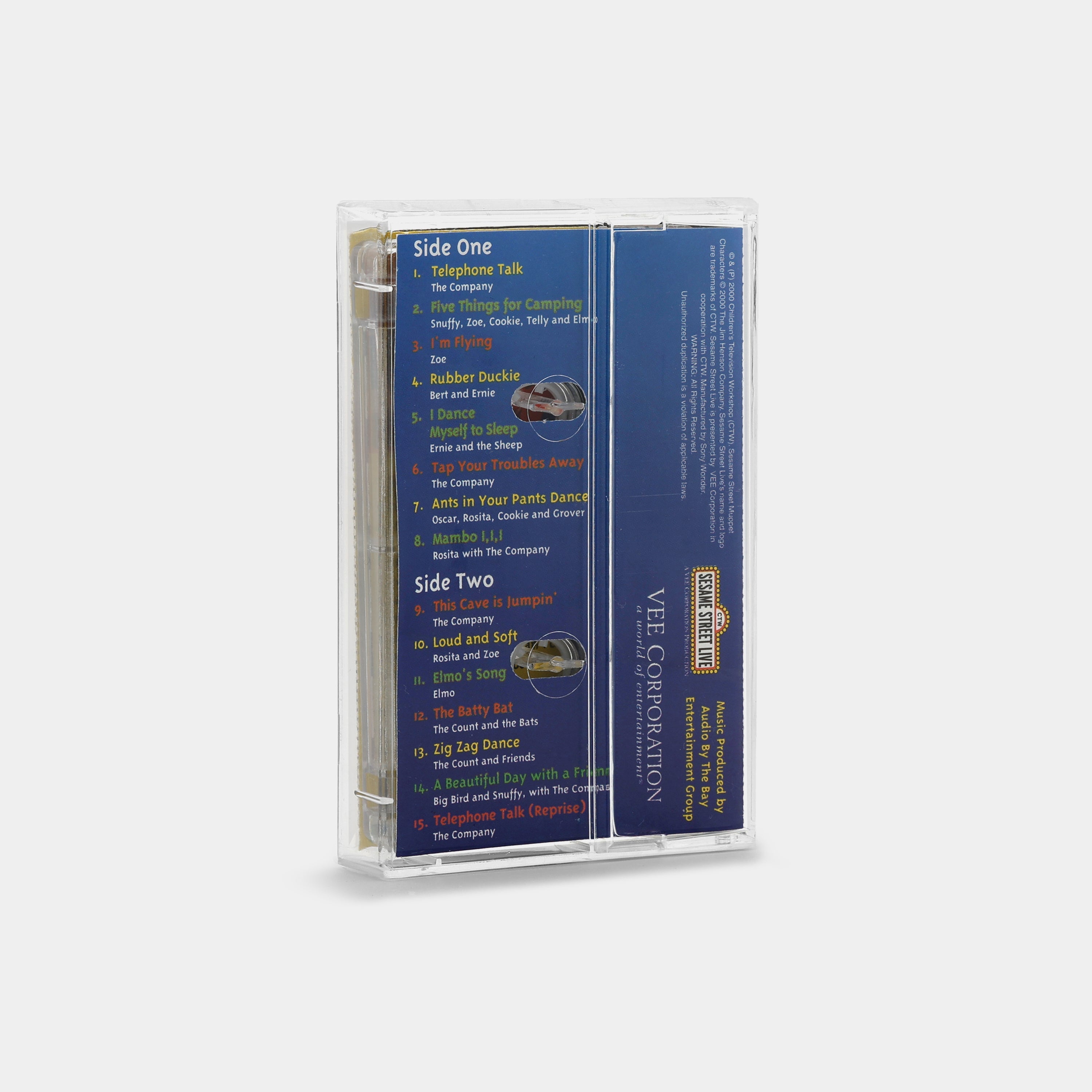 Sesame Street - Big Bird's Sunny Day Camp Out Cassette Tape