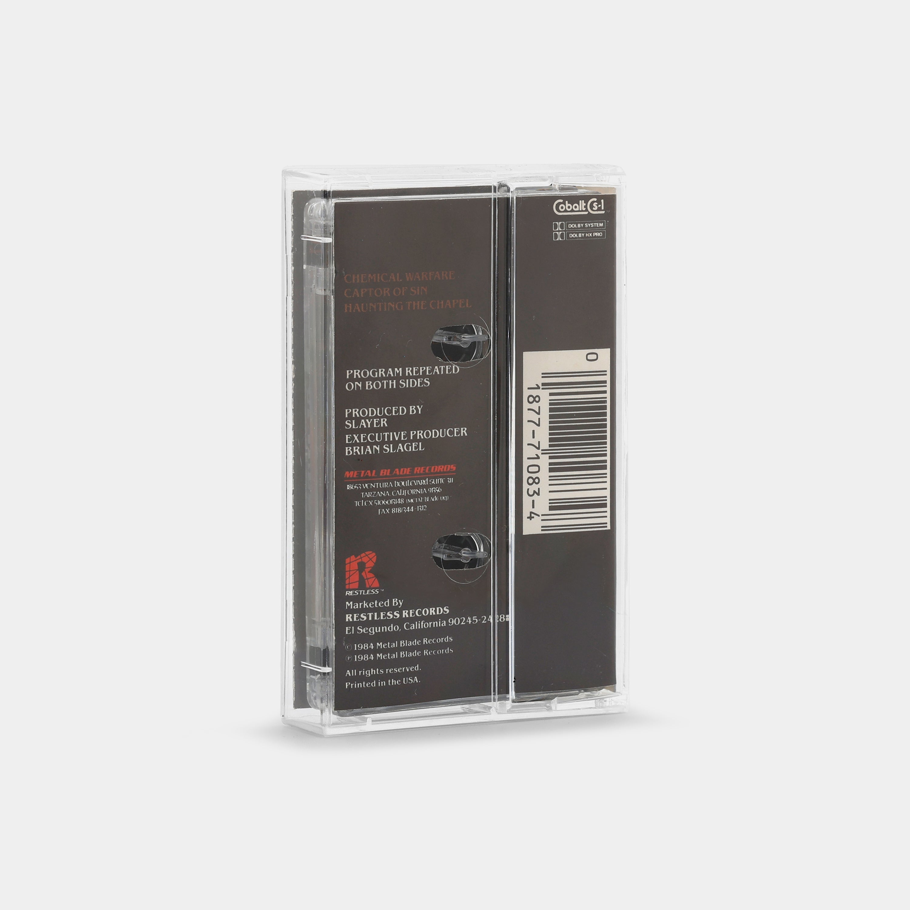 Slayer - Haunting The Chapel Cassette Tape