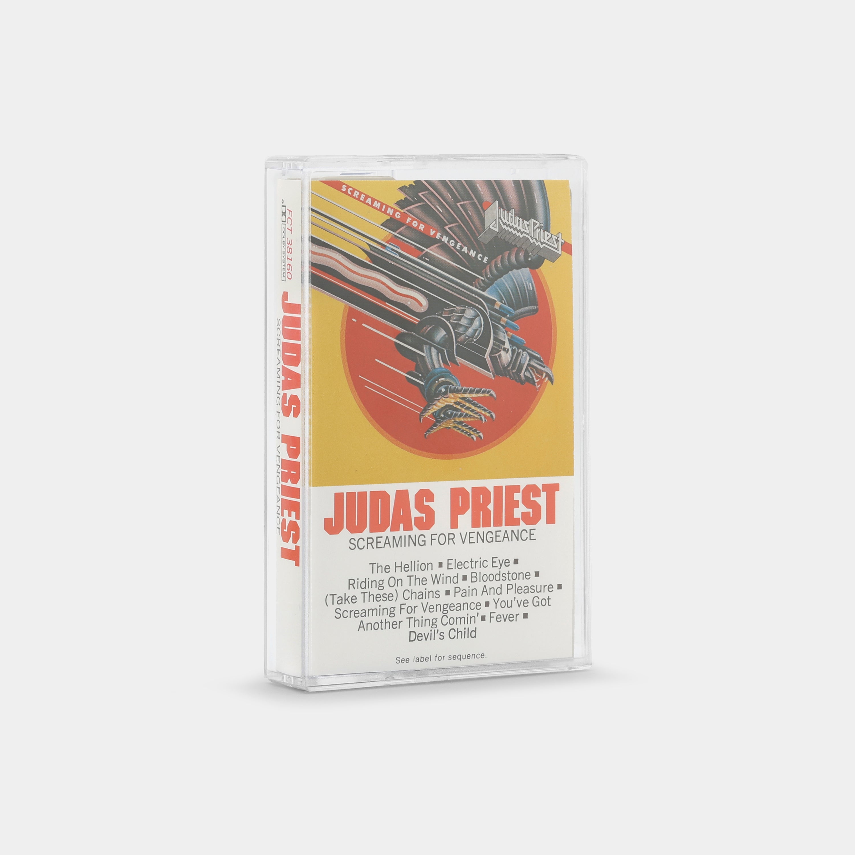 Judas Priest - Screaming For Vengeance Cassette Tape