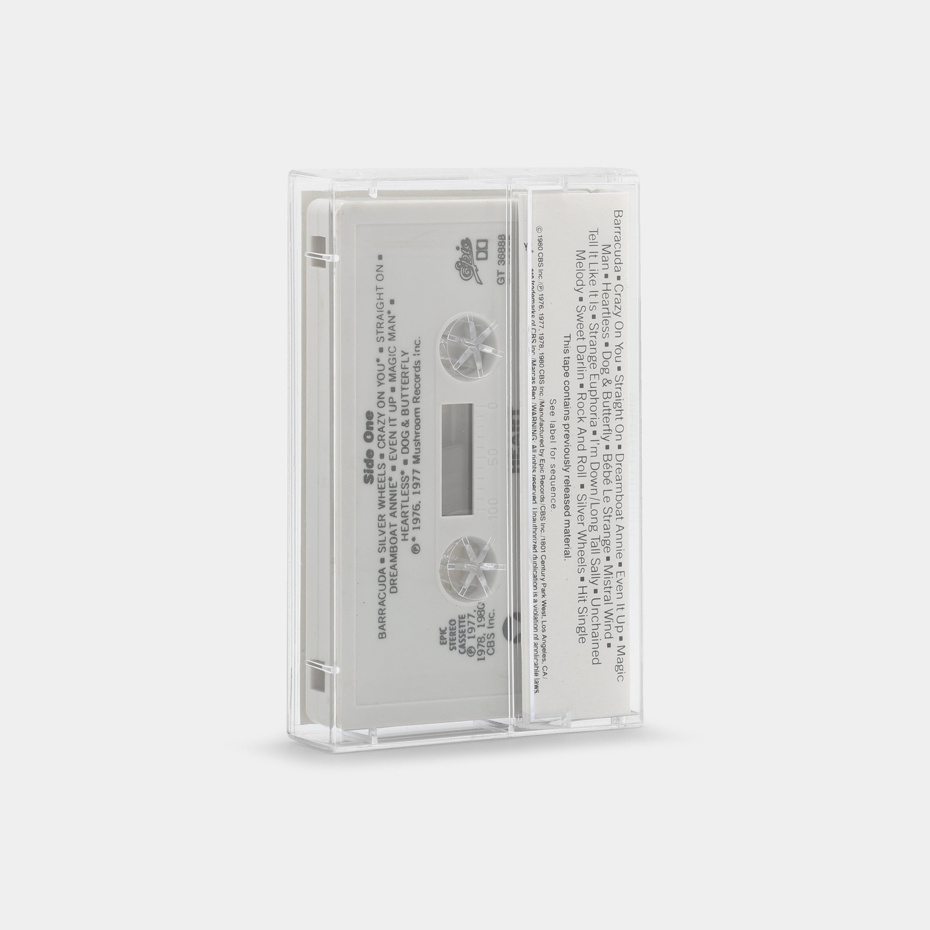 Heart - Greatest Hits Live Cassette Tape