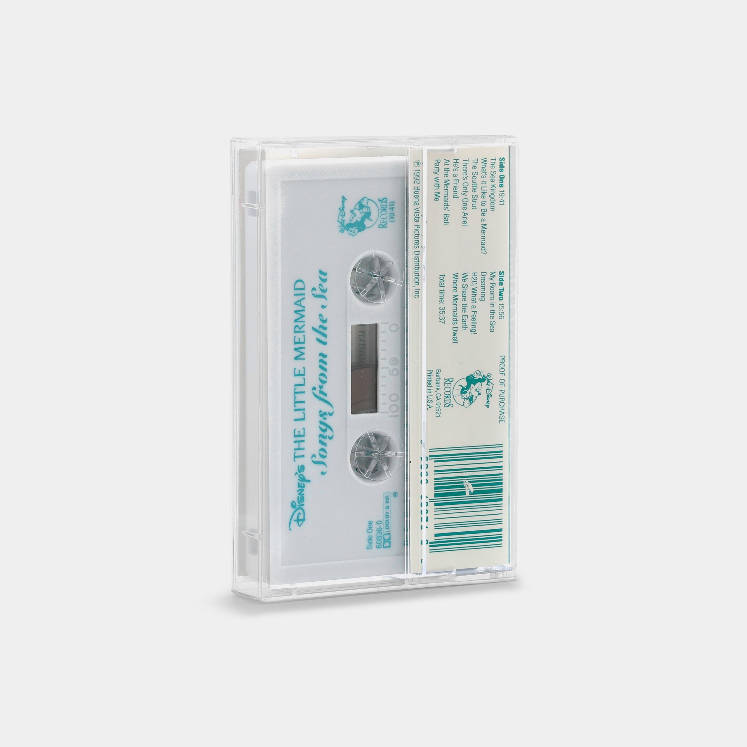 Disney's The Little Mermaid: Songs From The Sea Cassette Tape
