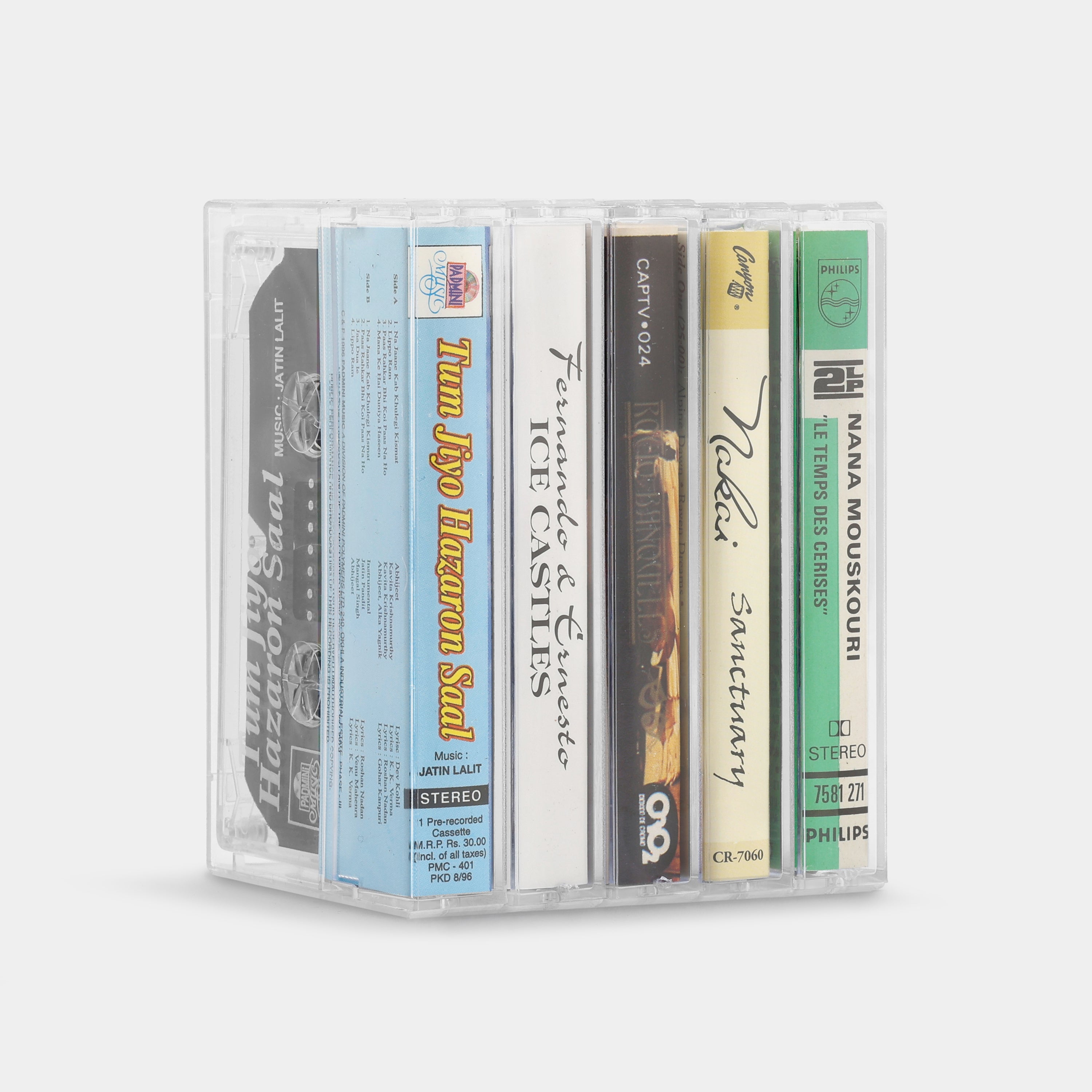 Lot of 5 Miscellaneous International Cassette Tapes