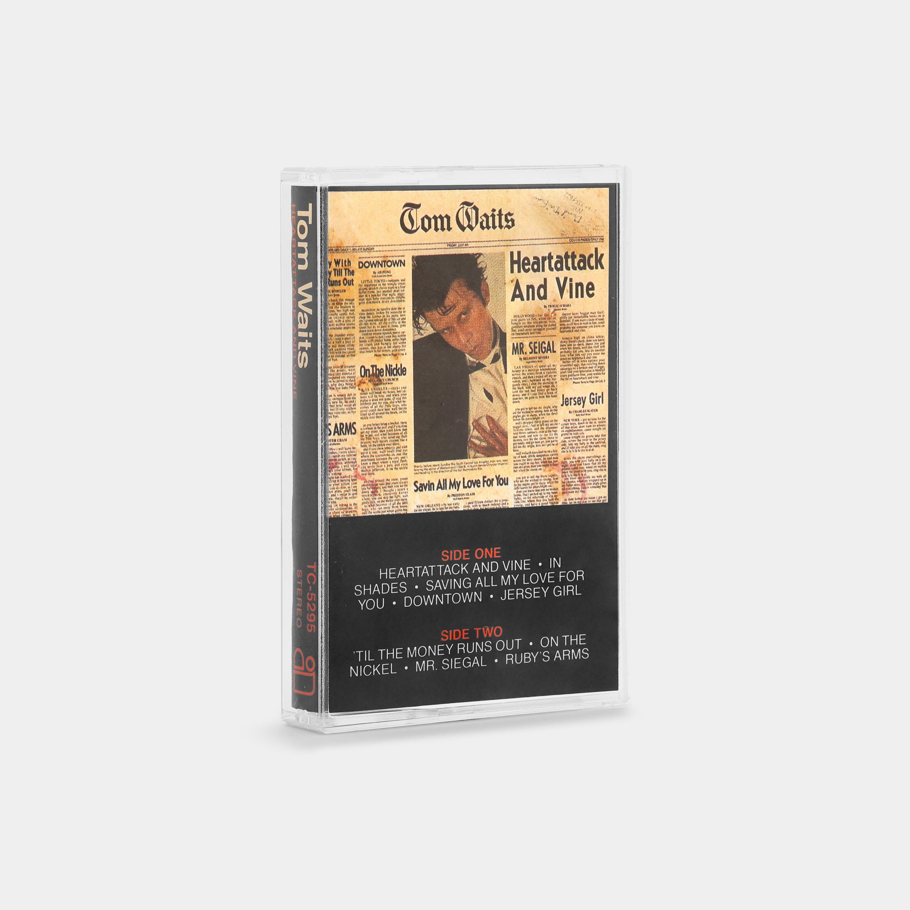 Tom Waits - Heartattack and Vine Cassette Tape
