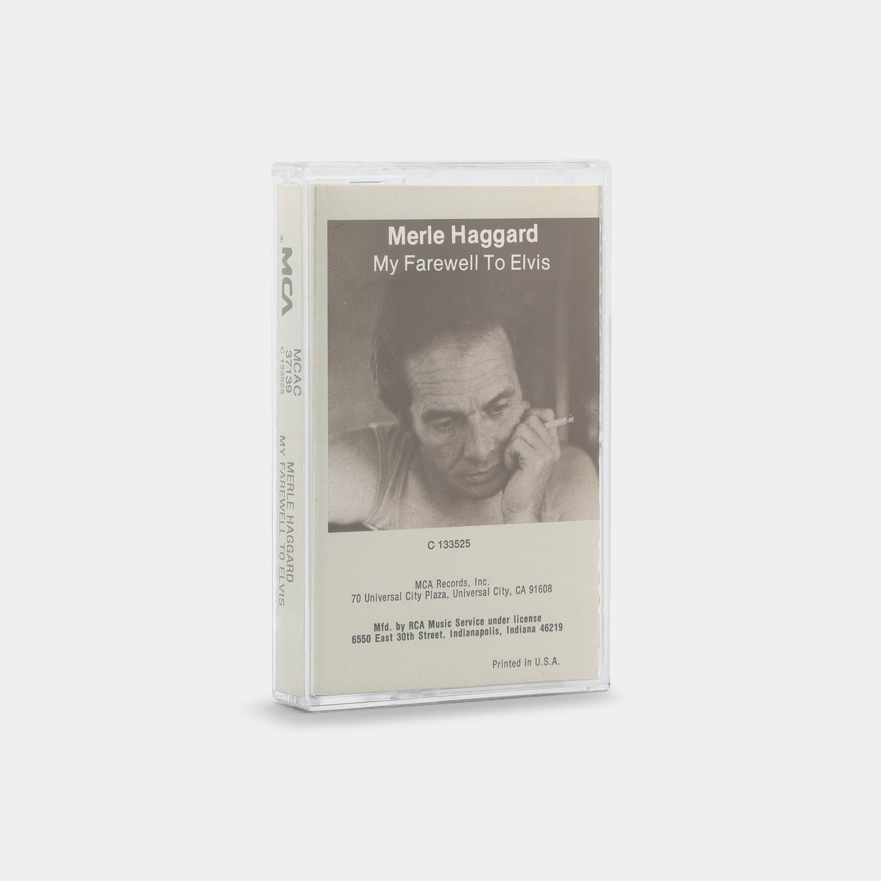 Merle Haggard - My Farewell To Elvis Cassette Tape