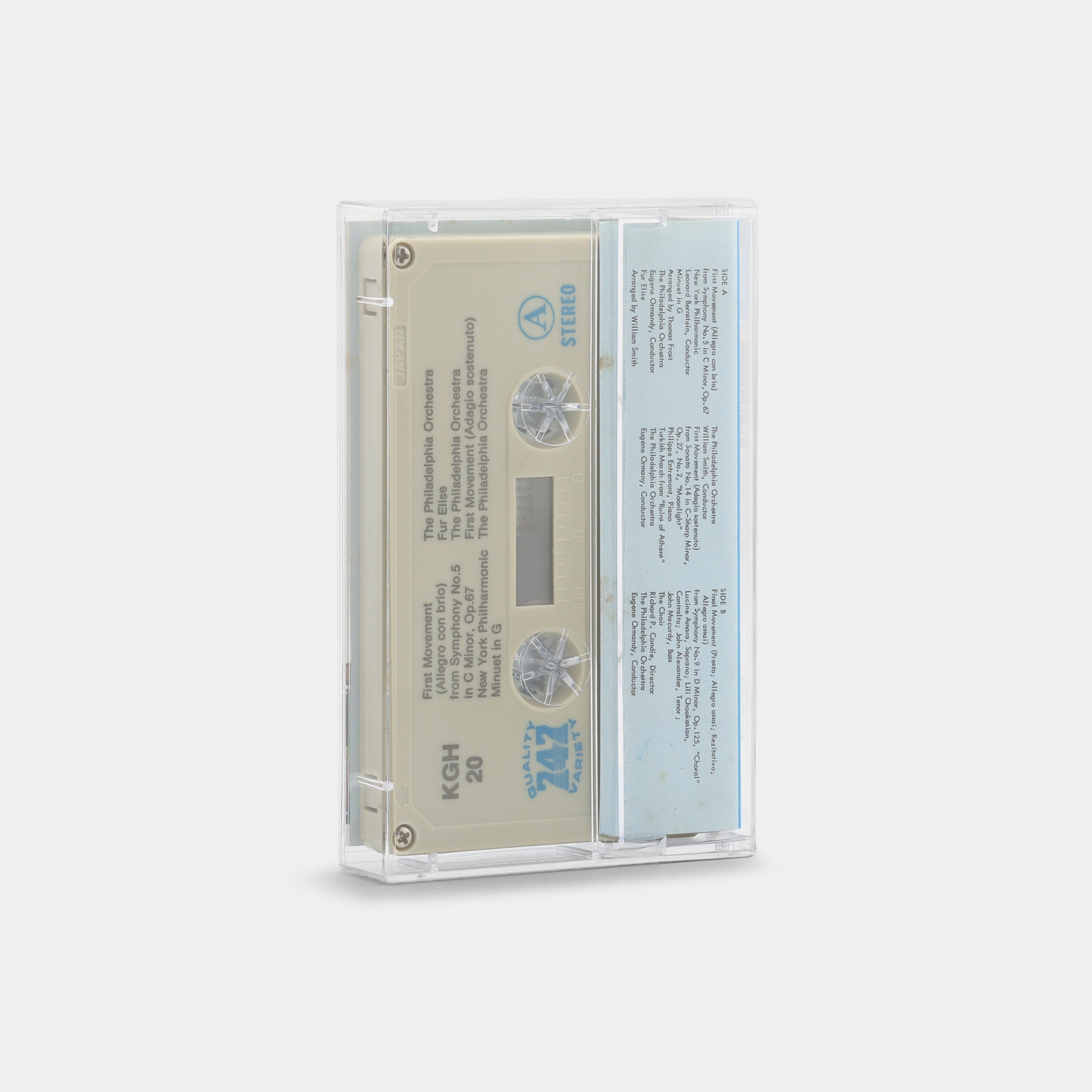 Beethoven - Beethoven's Greatest Hits Cassette Tape