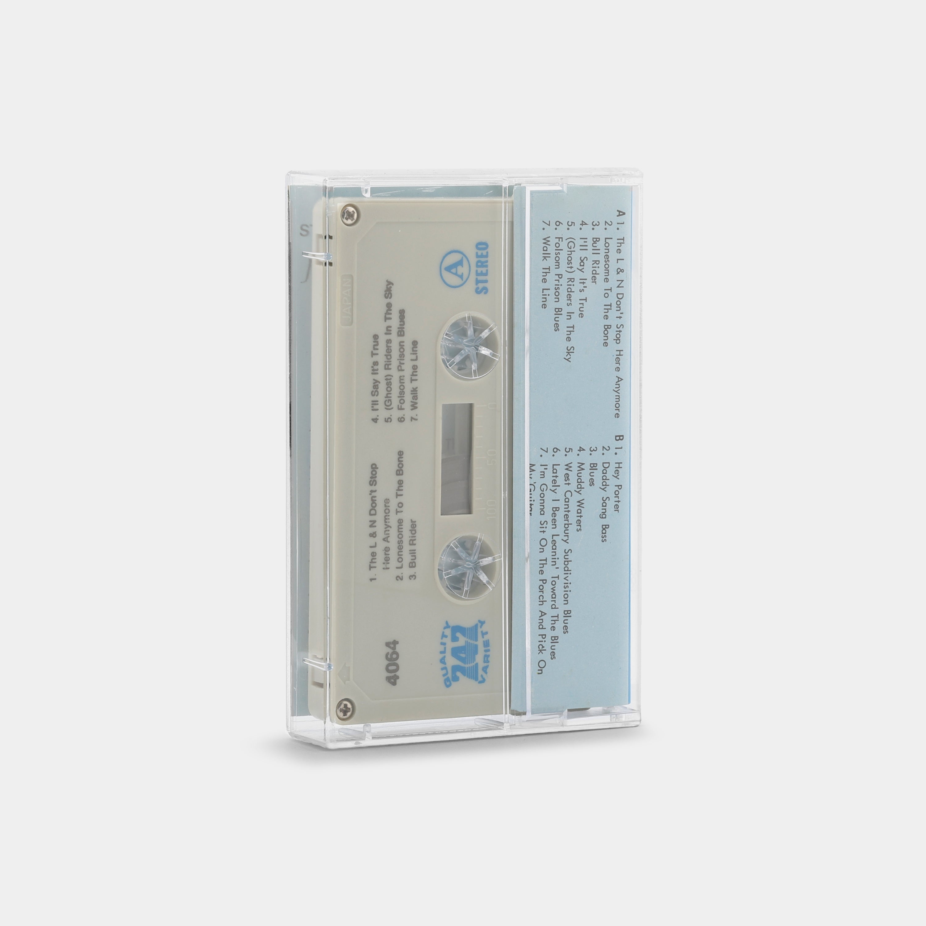 Johnny Cash - Silver Cassette Tape