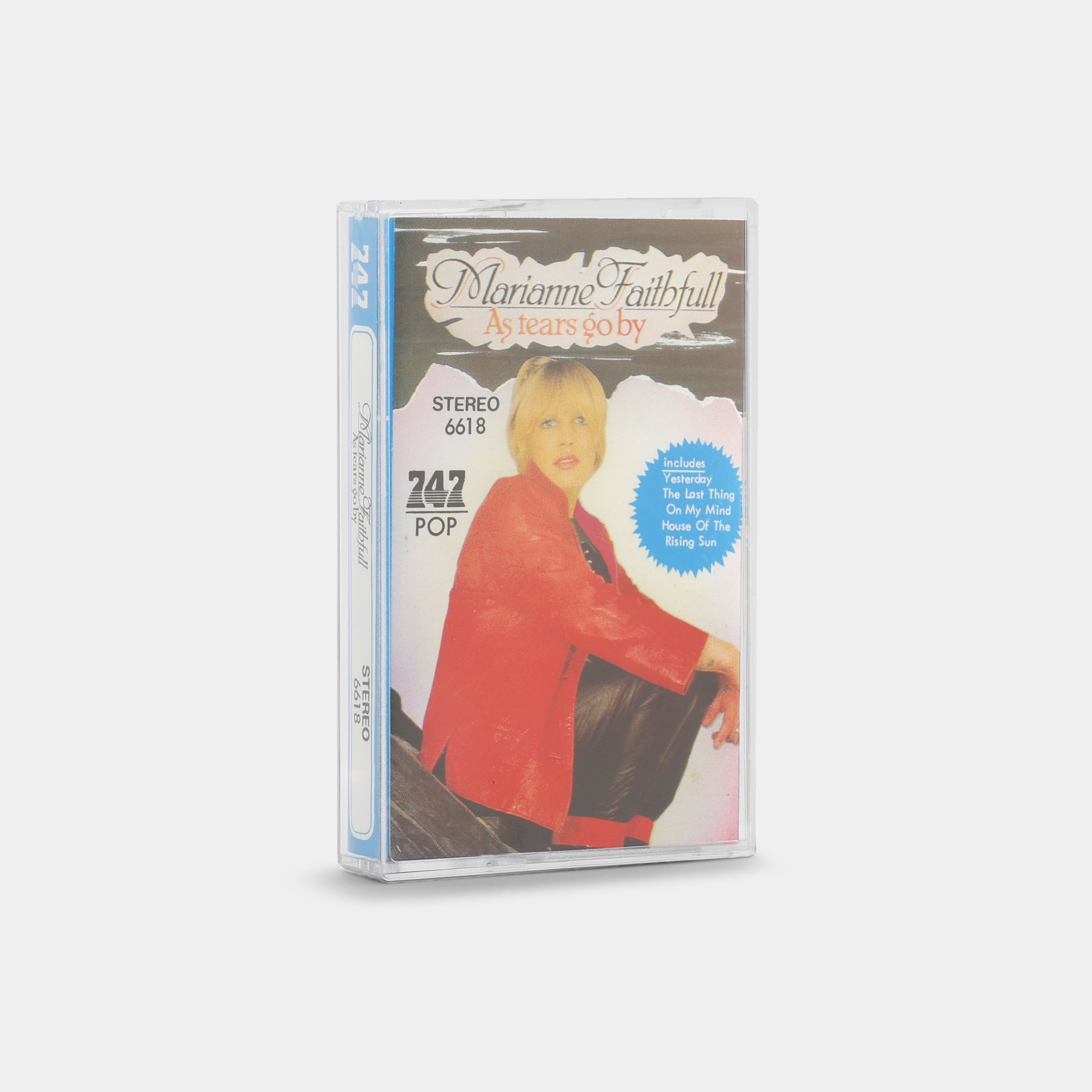 Marianne Faithfull - As Tears Go By Cassette Tape