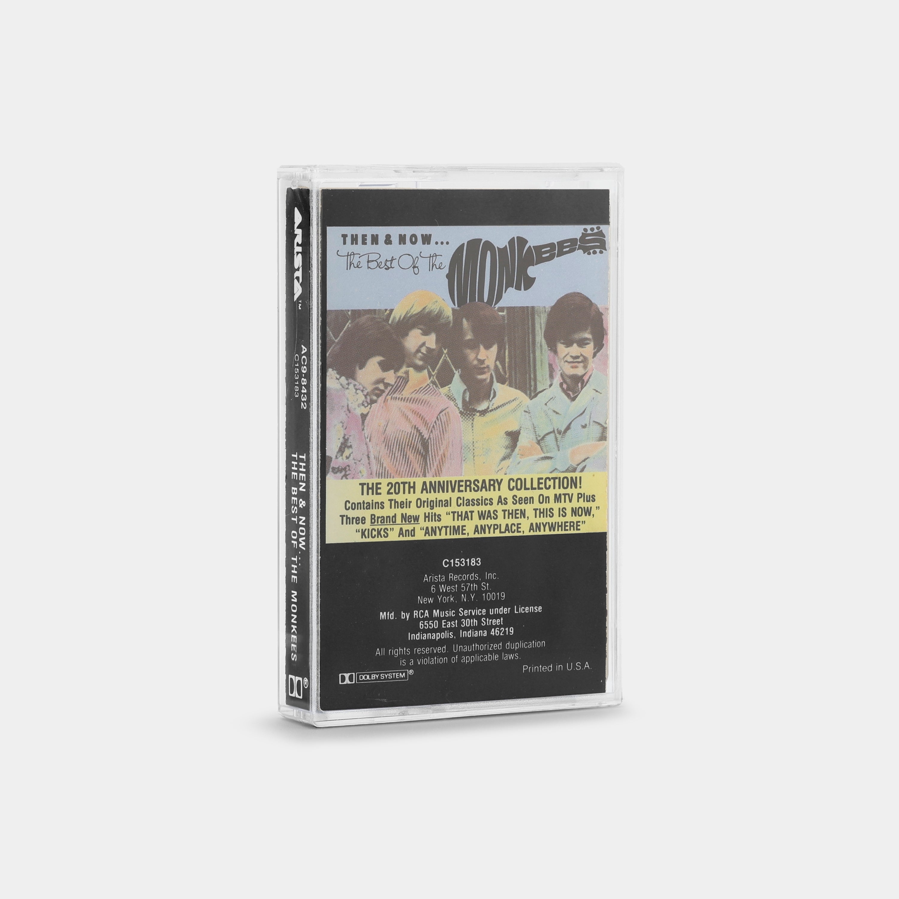 The Monkees - Then & Now... The Best Of The Monkees Cassette Tape