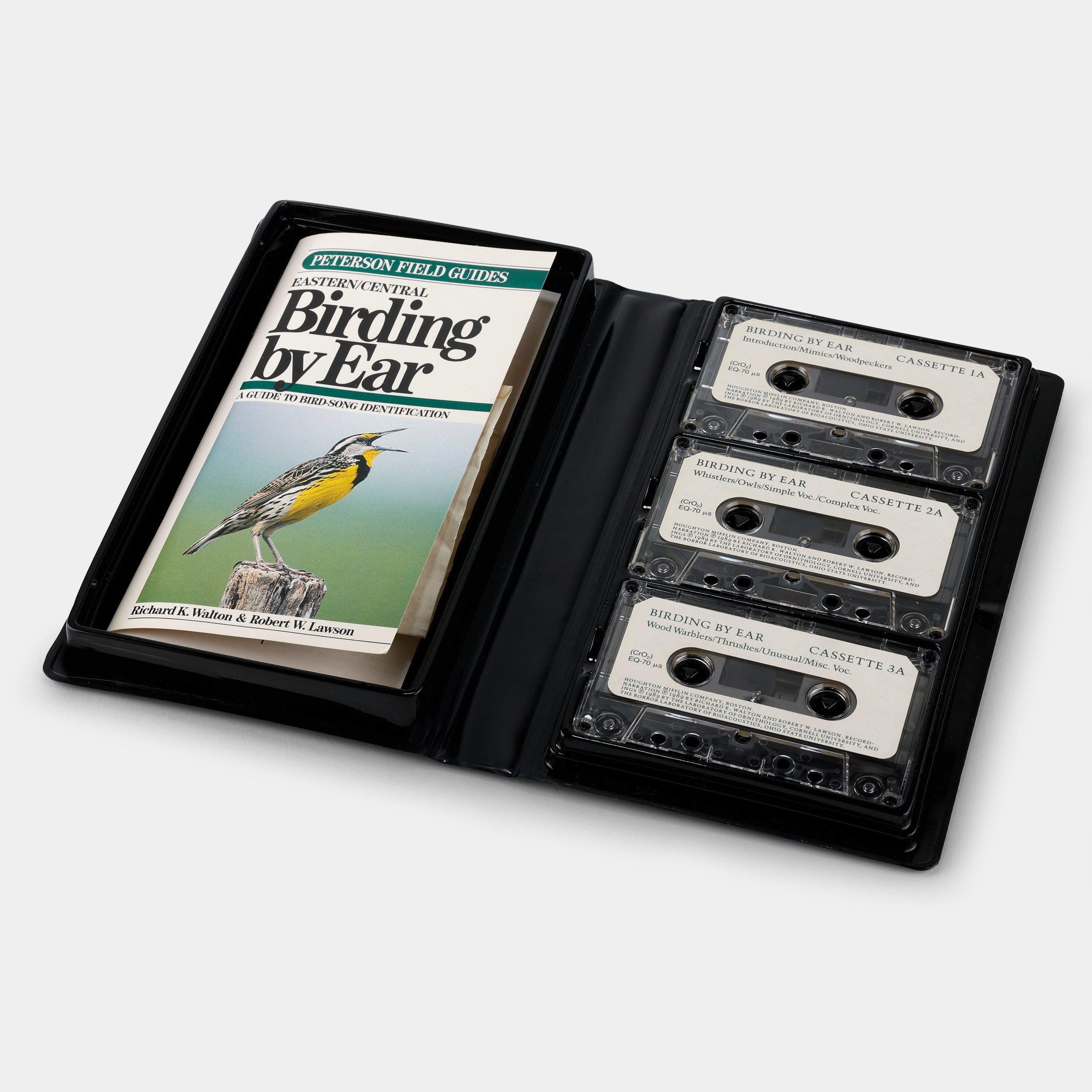 Peterson Field Guides - Eastern/Central Birding By Ear: A Guide To Bird-Song Identification Cassette Tape Set