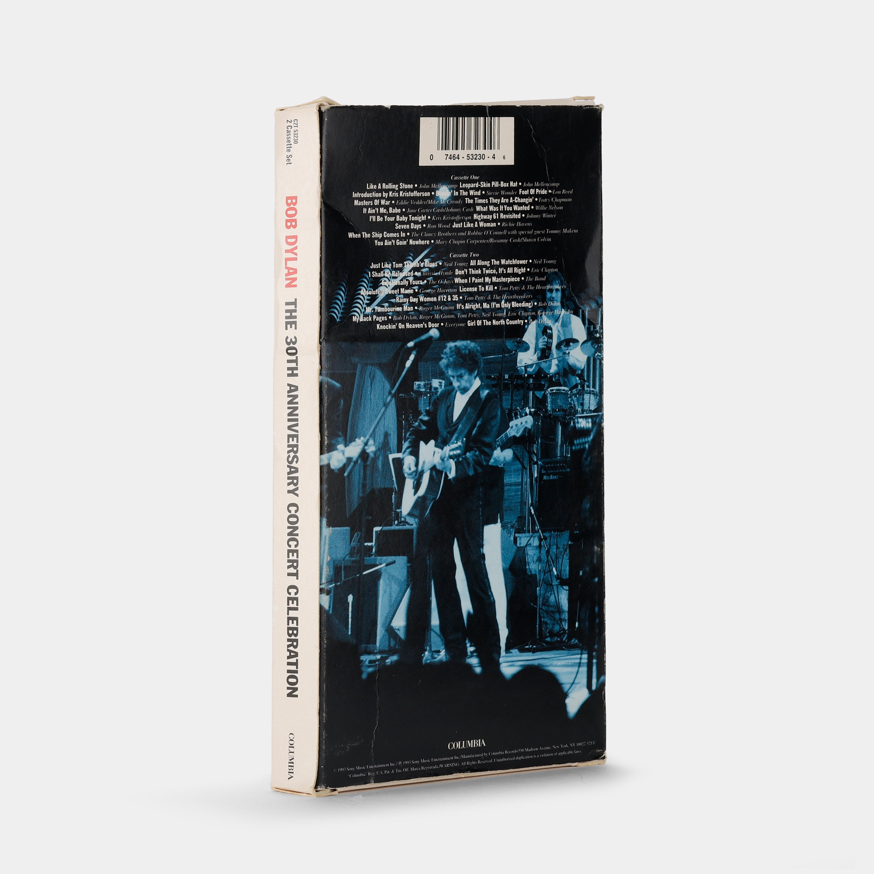 Bob Dylan - The 30th Anniversary Concert Celebration Cassette Tape Set With Box