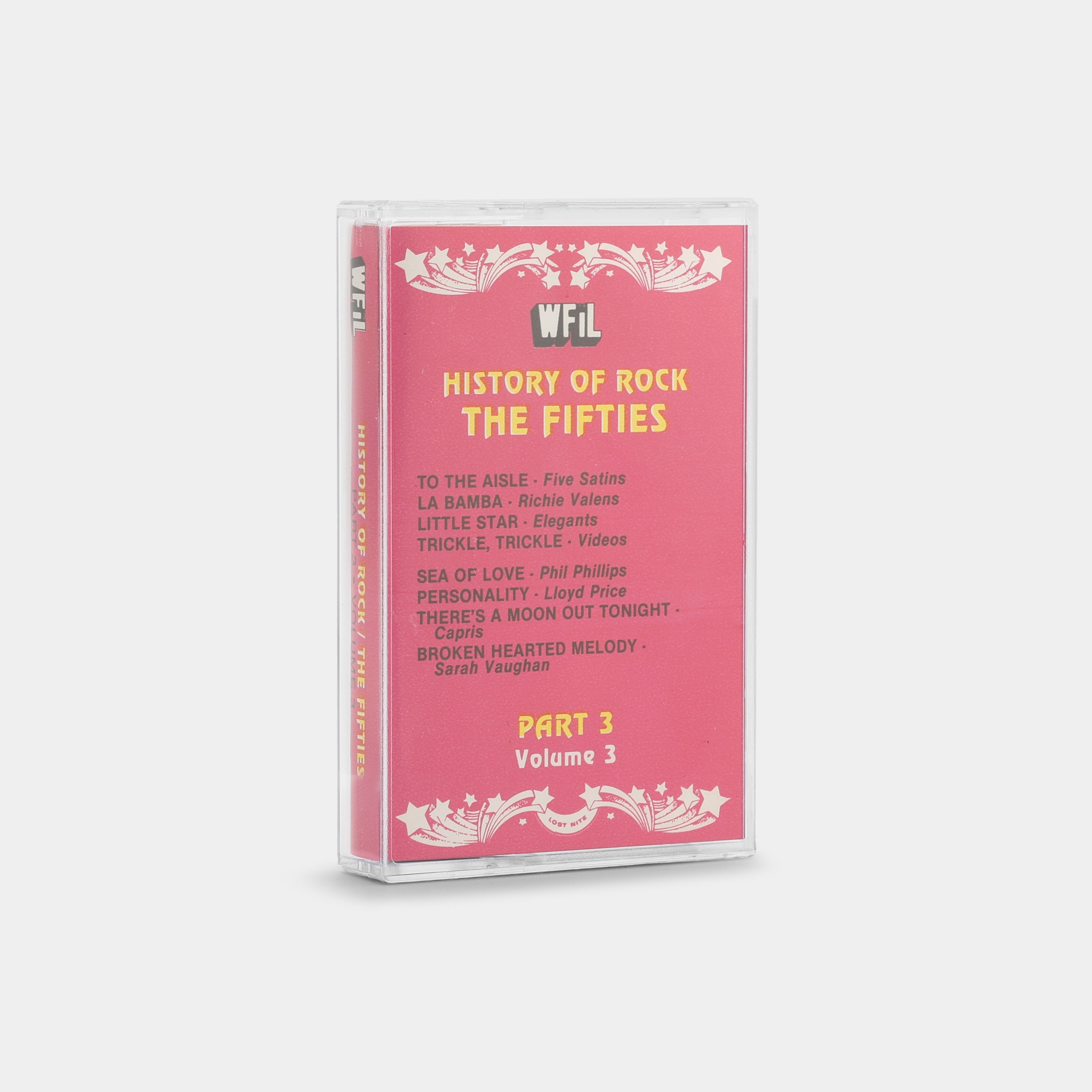 History Of Rock / The Fifties - Part 3, Volume 3 Cassette Tape