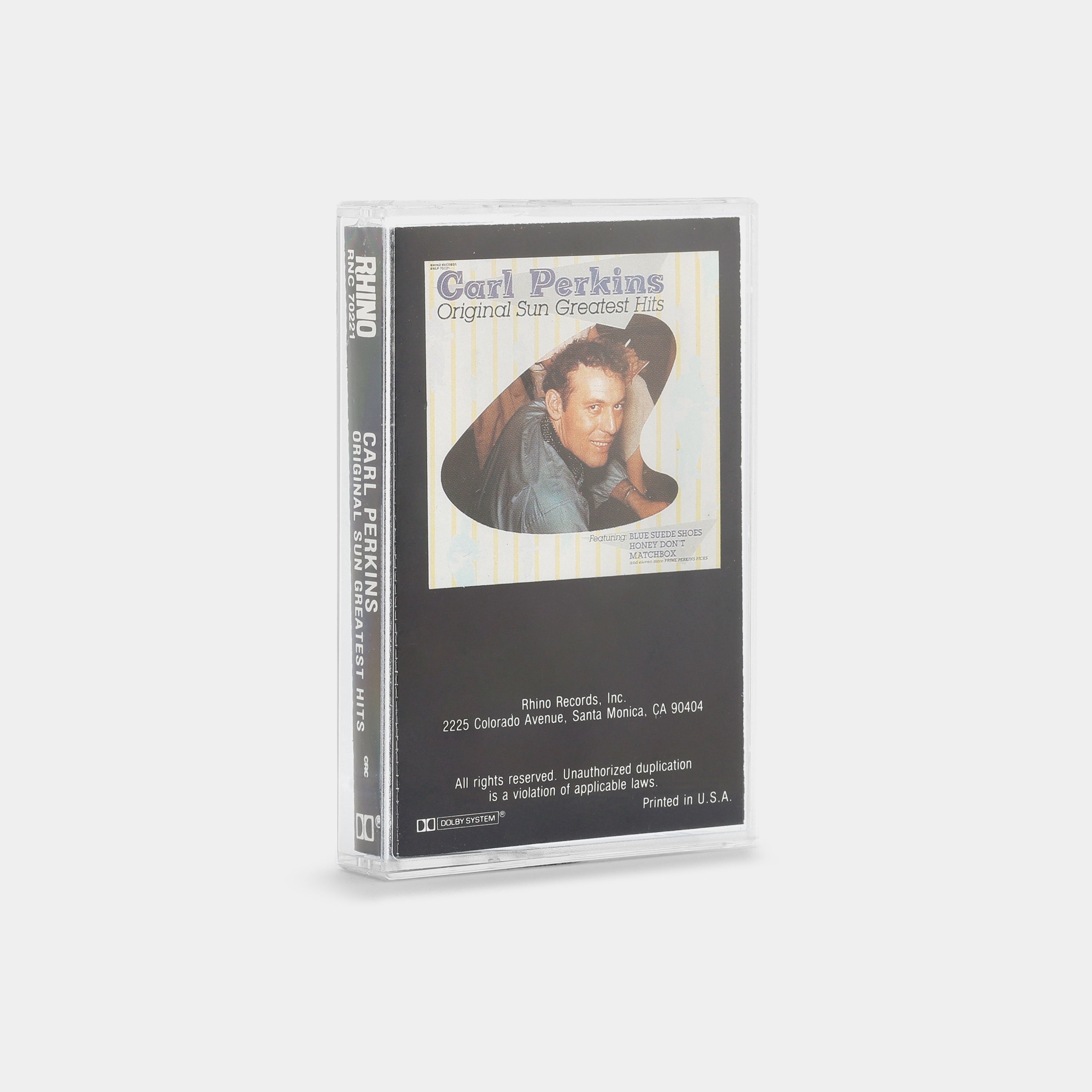Carl Perkins - Original Sun Greatest Hits Cassette Tape