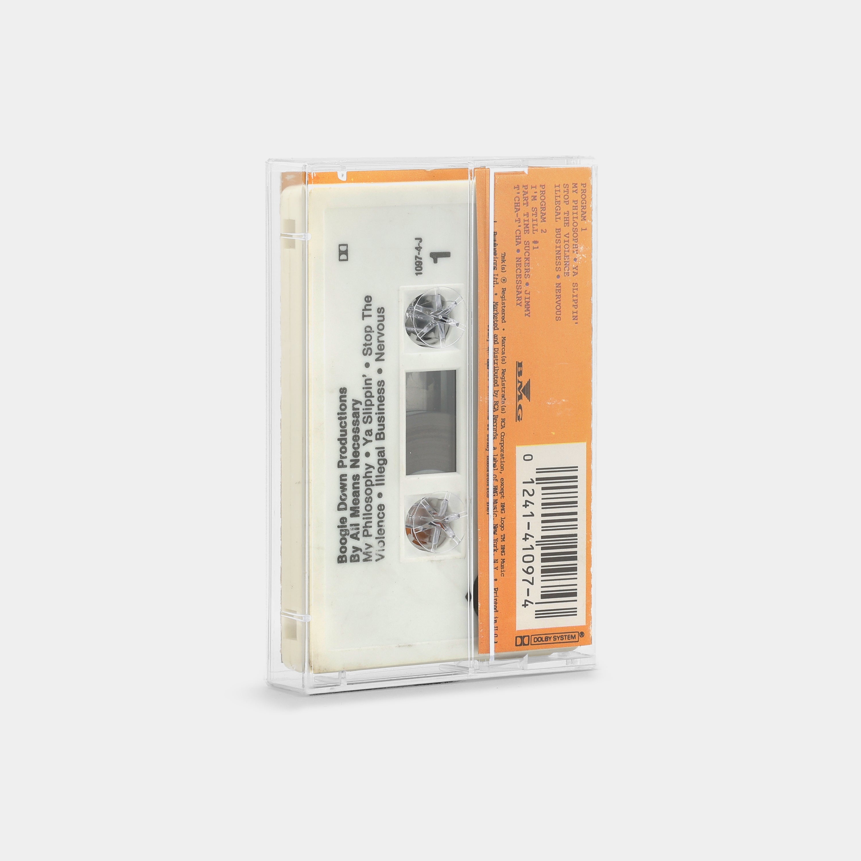 Boogie Down Productions - By All Means Necessary Cassette Tape