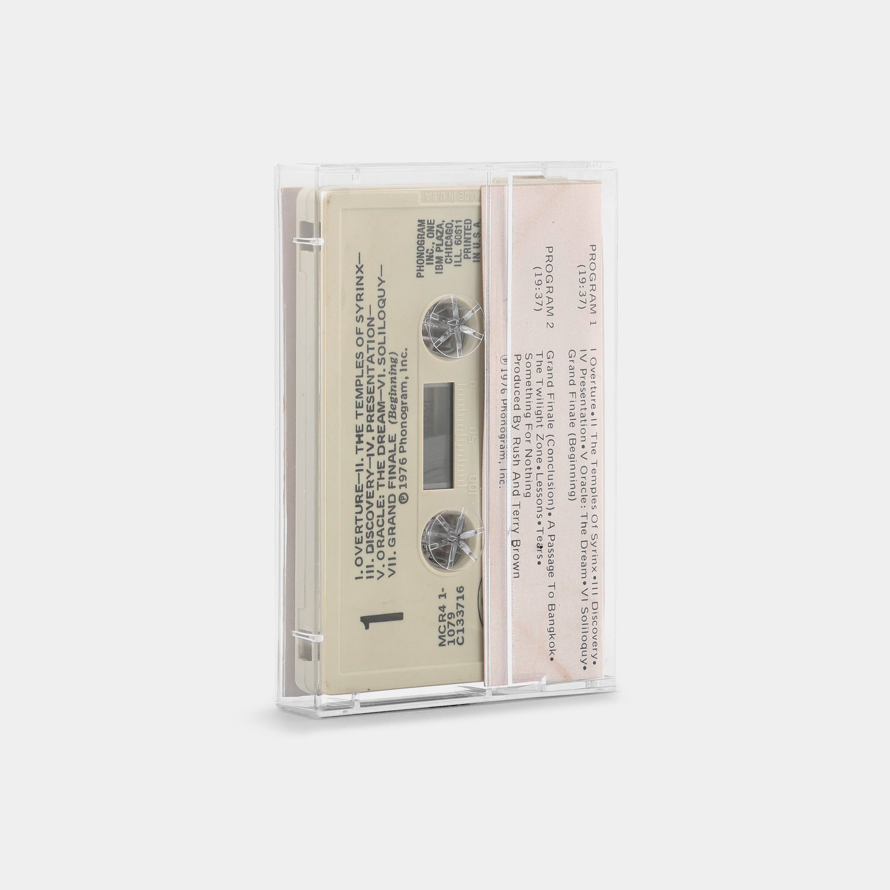 Rush - 2112 Cassette Tape