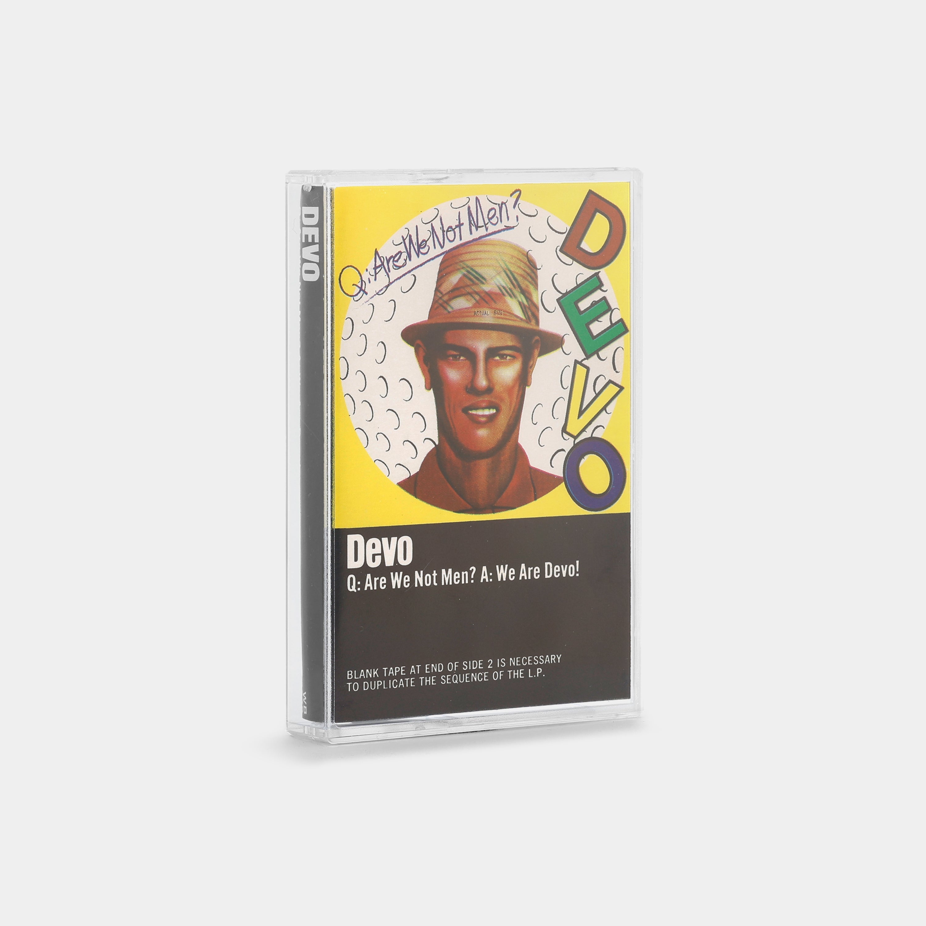 Devo - Q: Are We Not Men? A: We Are Devo! Cassette Tape – Retrospekt