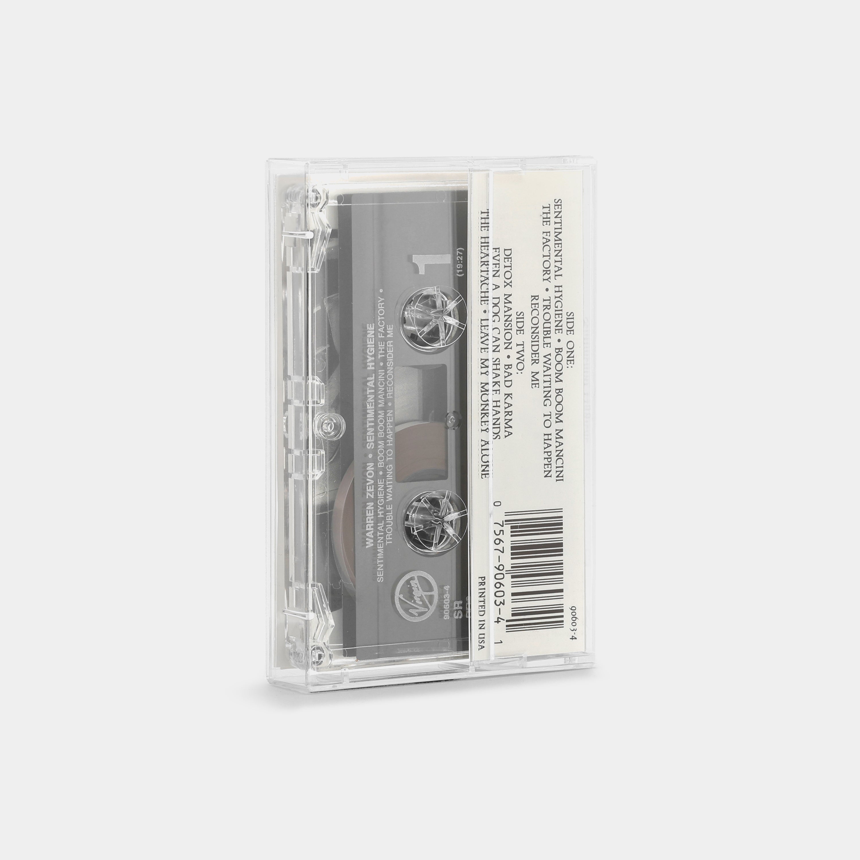 Warren Zevon - Sentimental Hygiene Cassette Tape