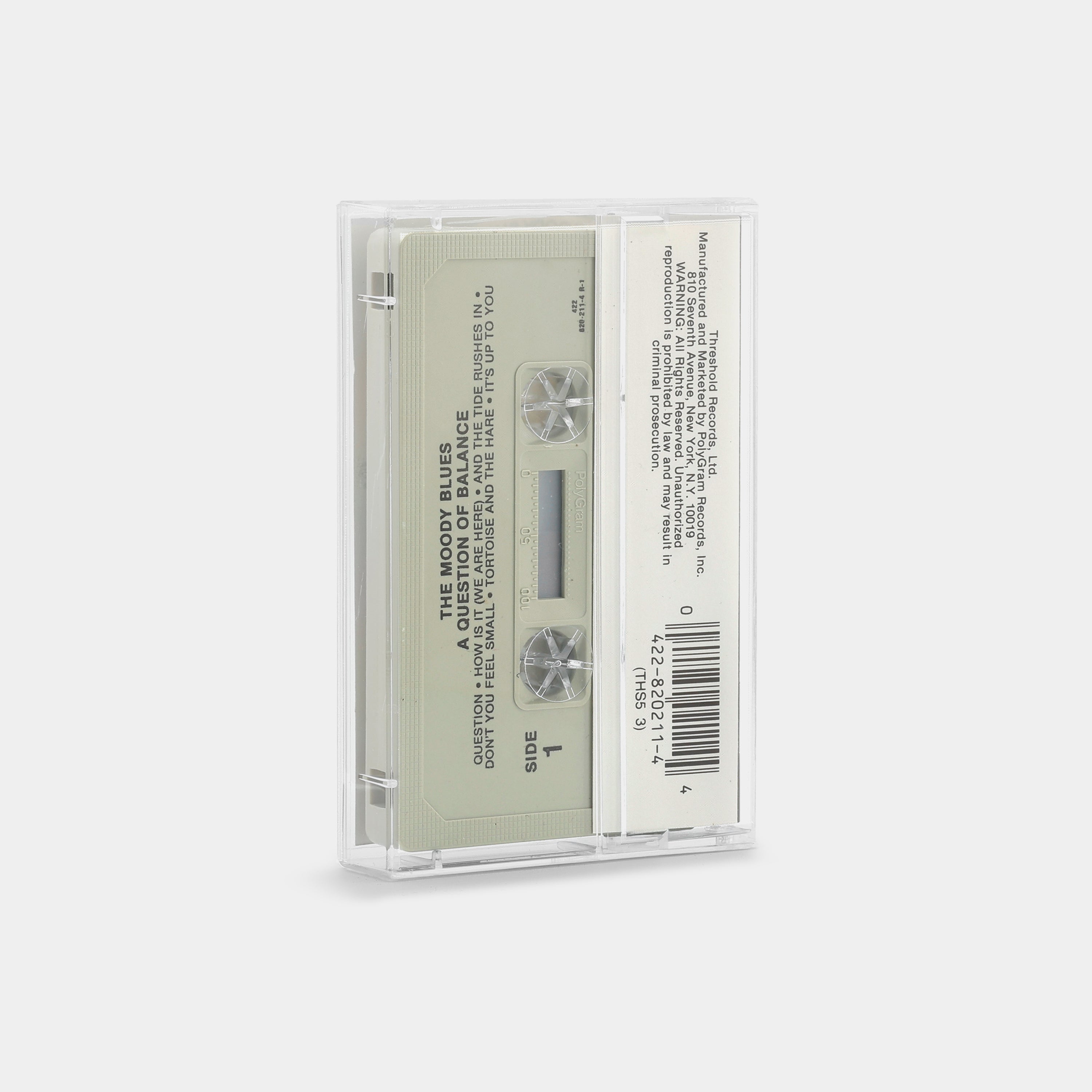 The Moody Blues - A Question Of Balance Cassette Tape