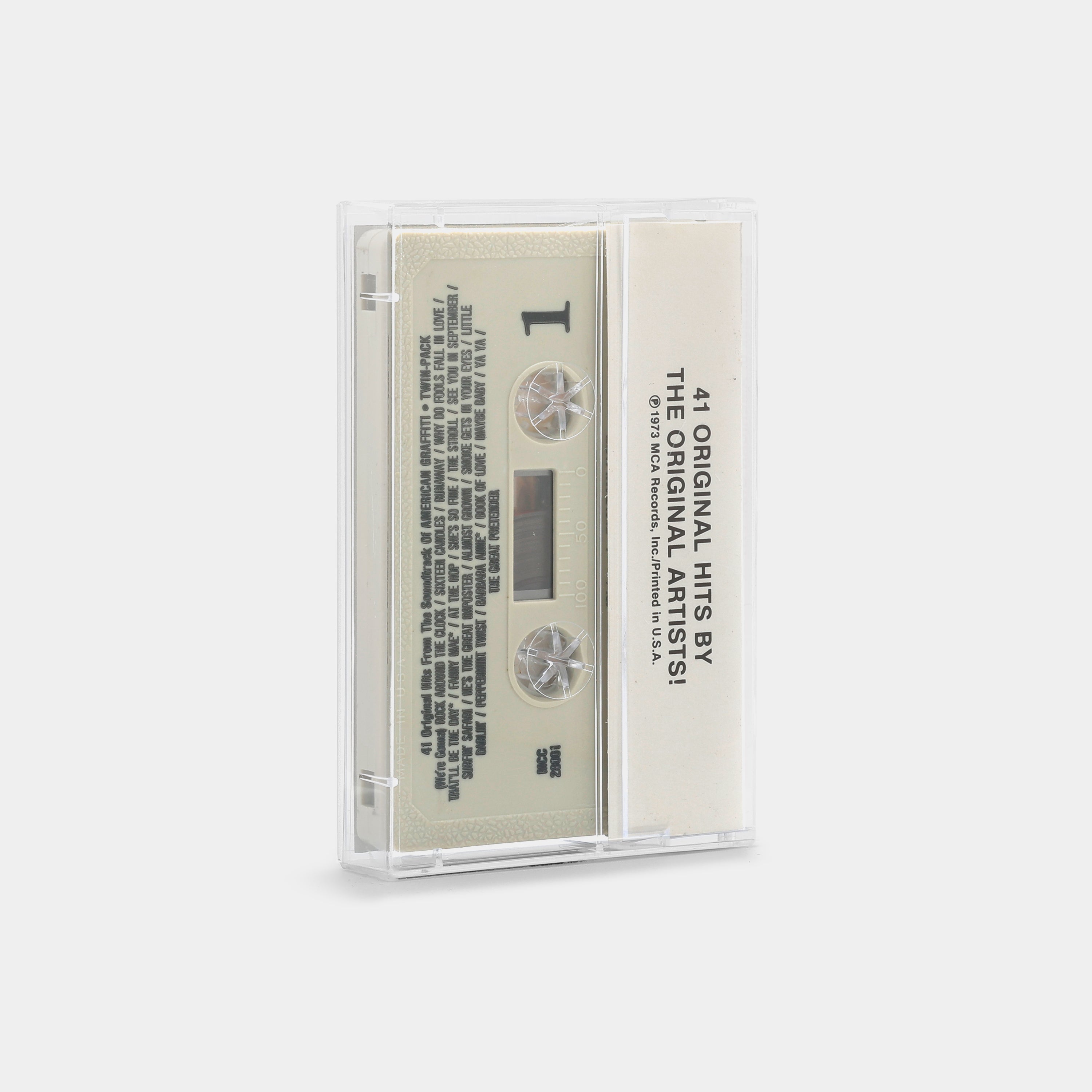 41 Original Hits From The Sound Track Of American Graffiti Cassette Tape