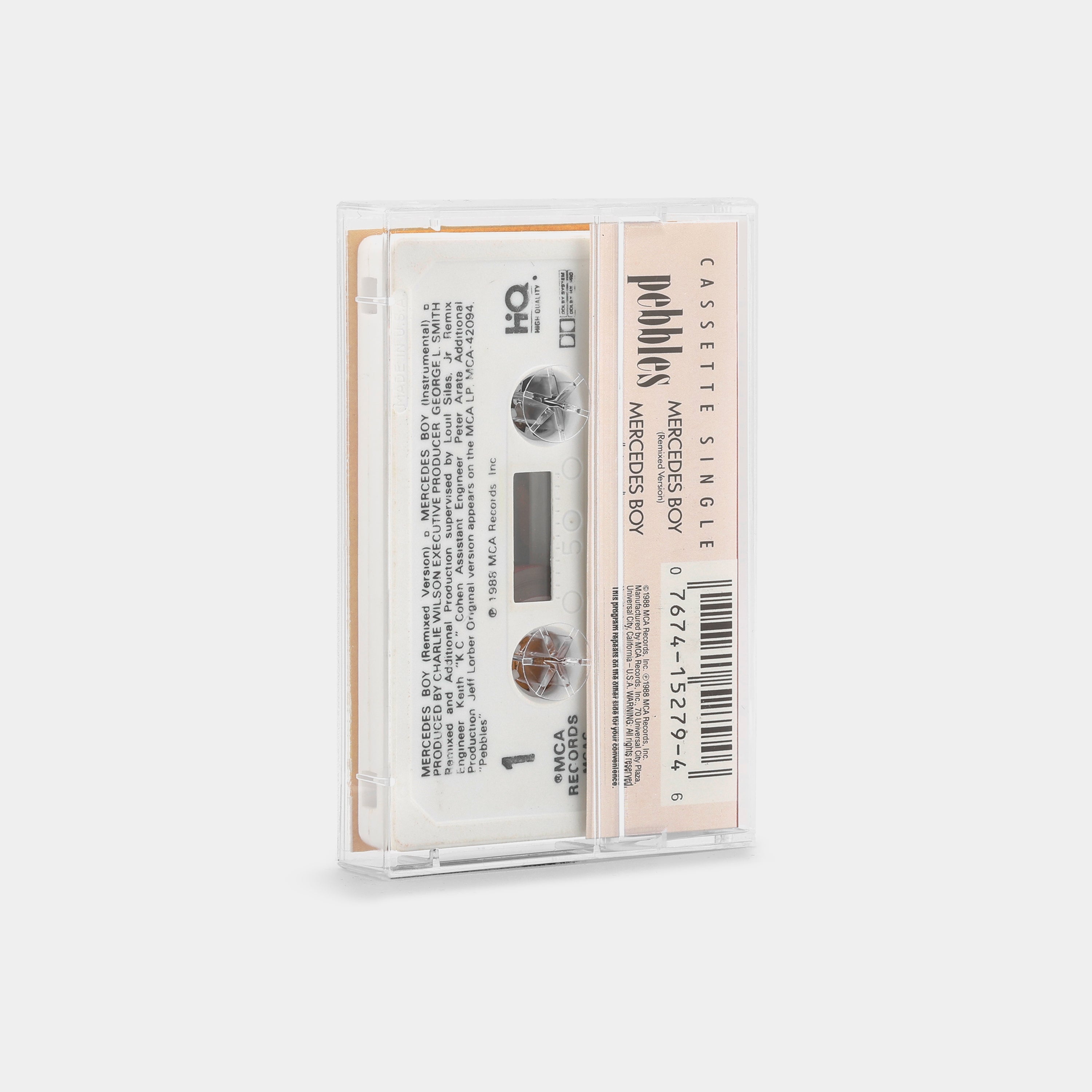 Pebbles - Mercedes Boy Cassette Tape