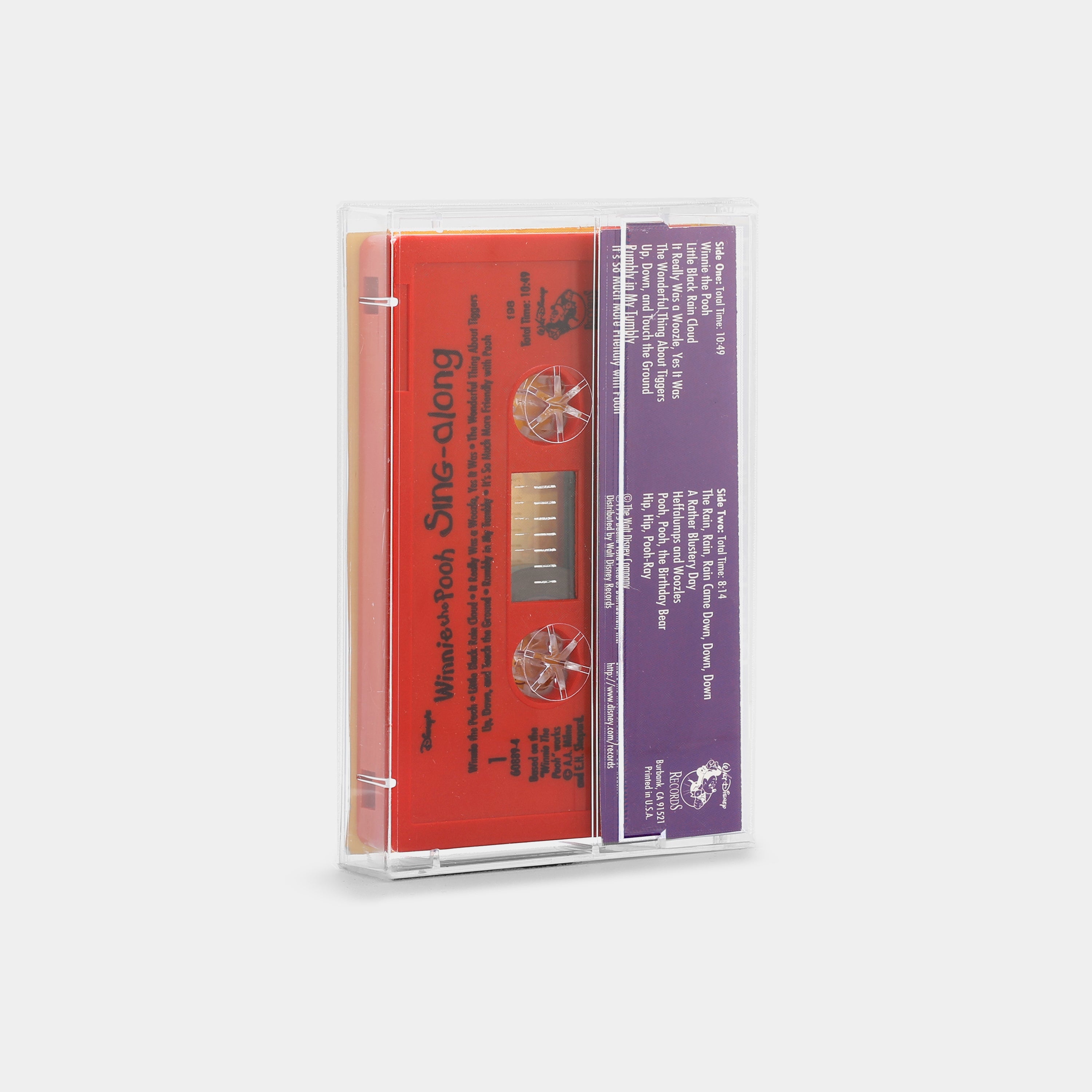 Winnie The Pooh - Sing Along Cassette Tape