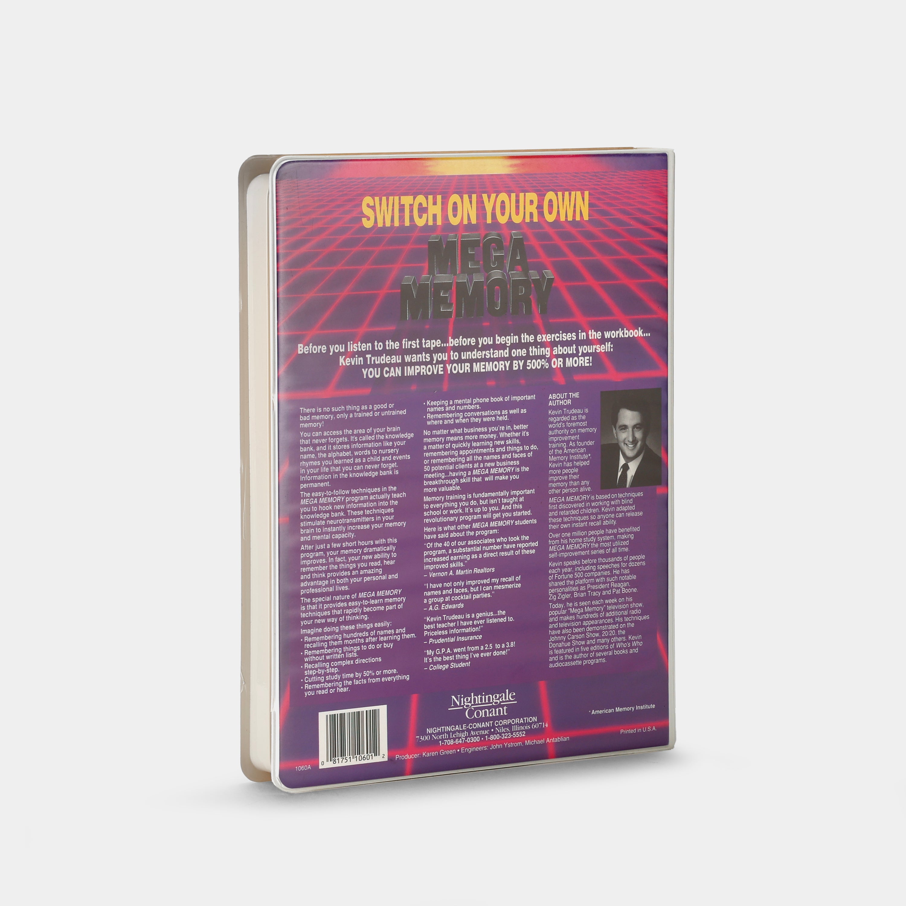 Kevin Trudeau's Mega Memory Cassette Tape Set