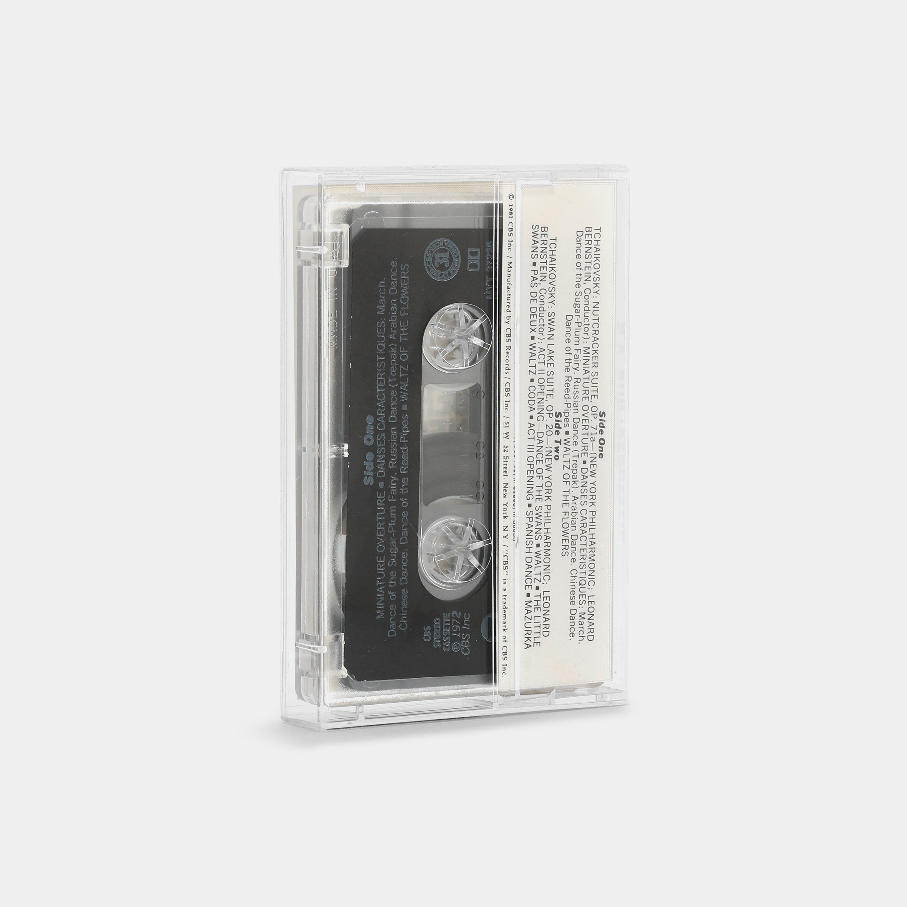 Tchaikovsky / Leonard Bernstein, New York Philharmonic - Nutcracker Suite / Swan Lake Suite Cassette Tape