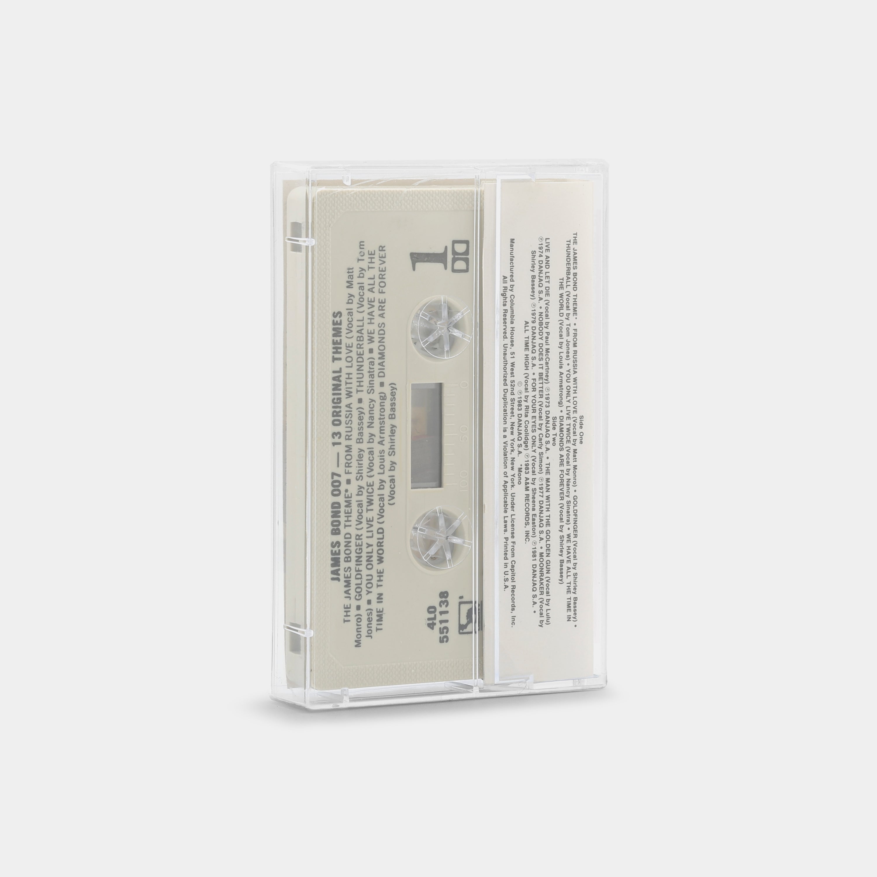 James Bond - 13 Original Themes Cassette Tape