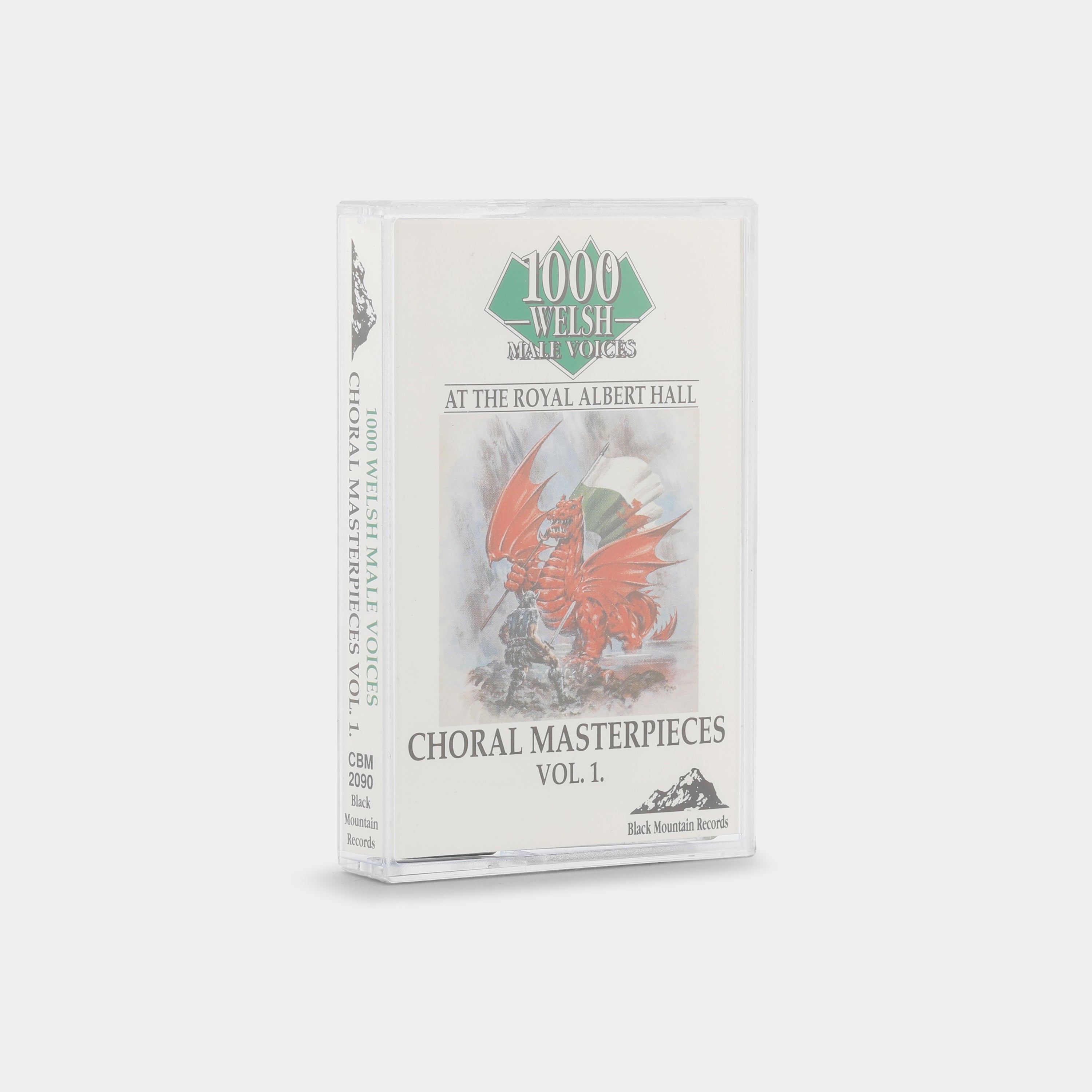 1000 Welsh Male Voices - Choral Masterpieces Vol. 1 At The Royal Albert Hall Cassette Tape