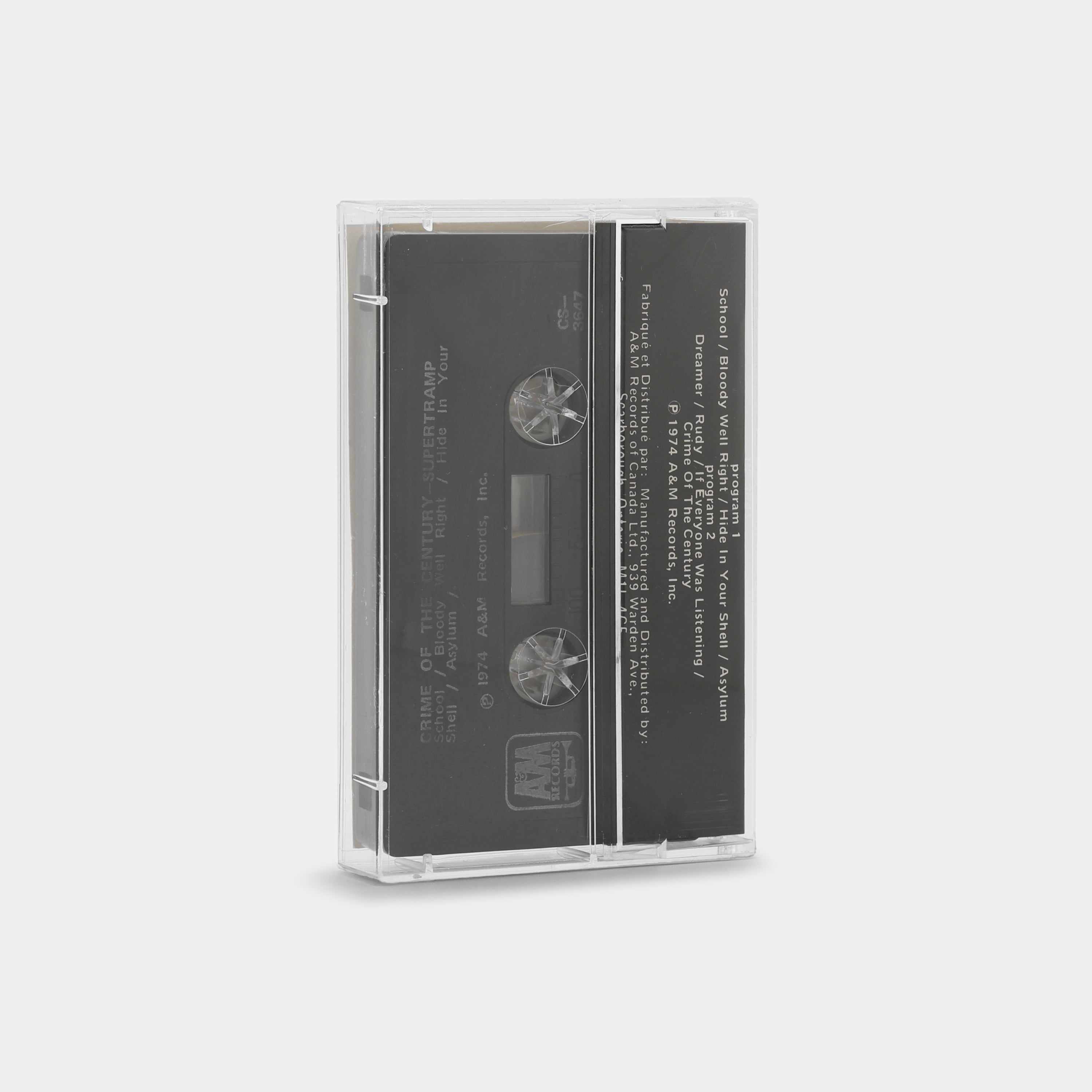Supertramp - Crime Of The Century Cassette Tape