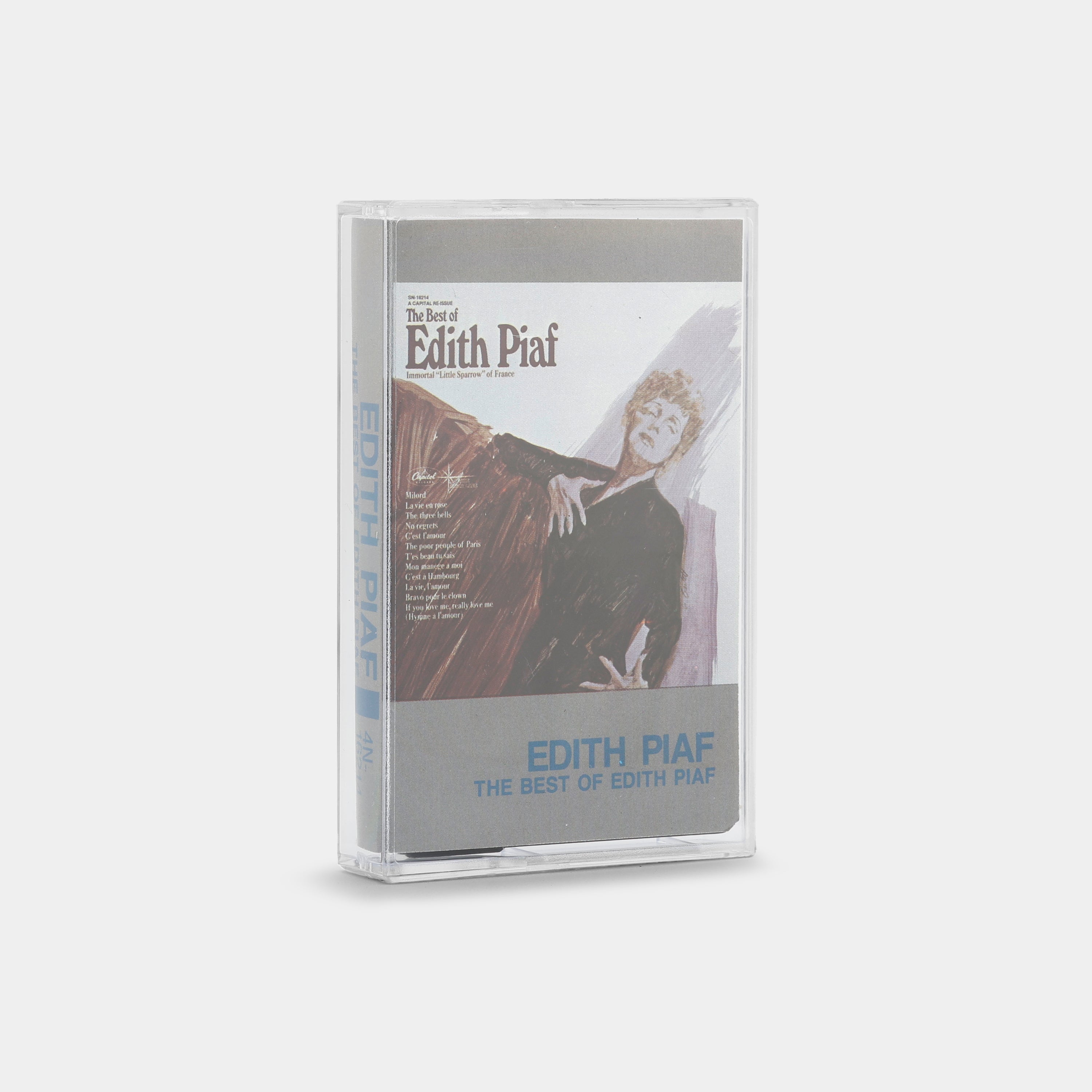 Edith Piaf - The Best Of Edith Piaf Cassette Tape