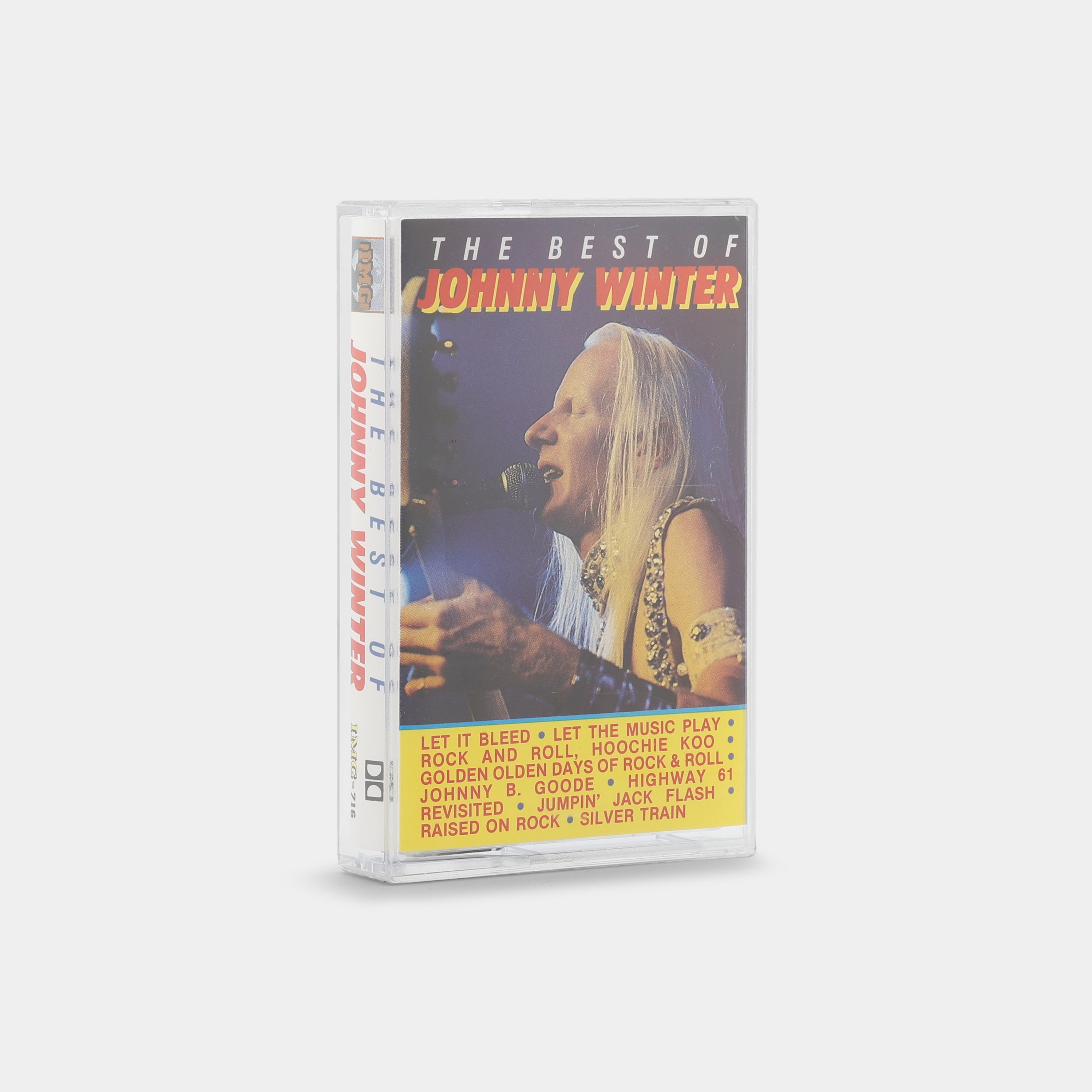Johnny Winter - The Best Of Johnny Winter Cassette Tape