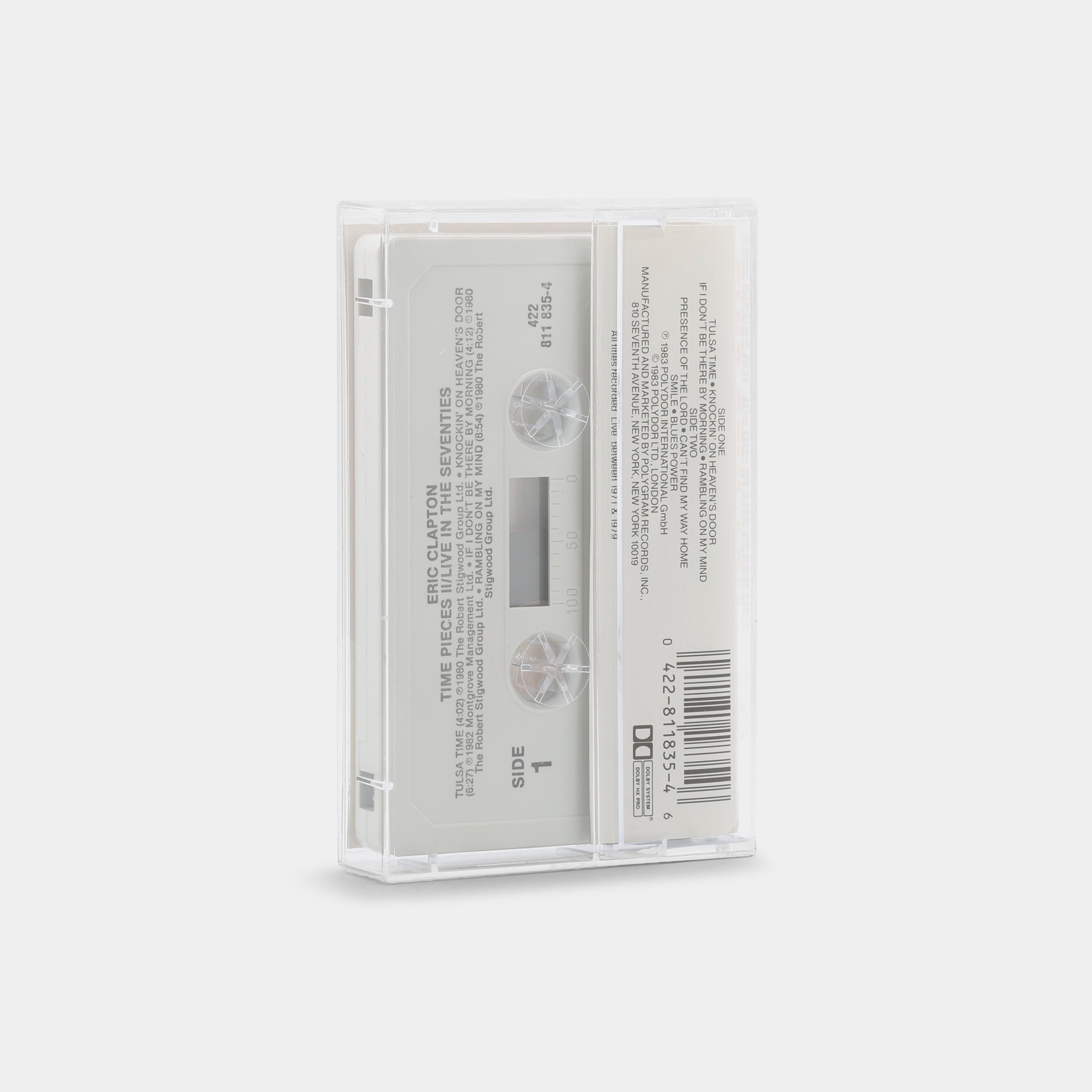 Eric Clapton - Timepieces Vol. II/'Live' In The Seventies Cassette Tape