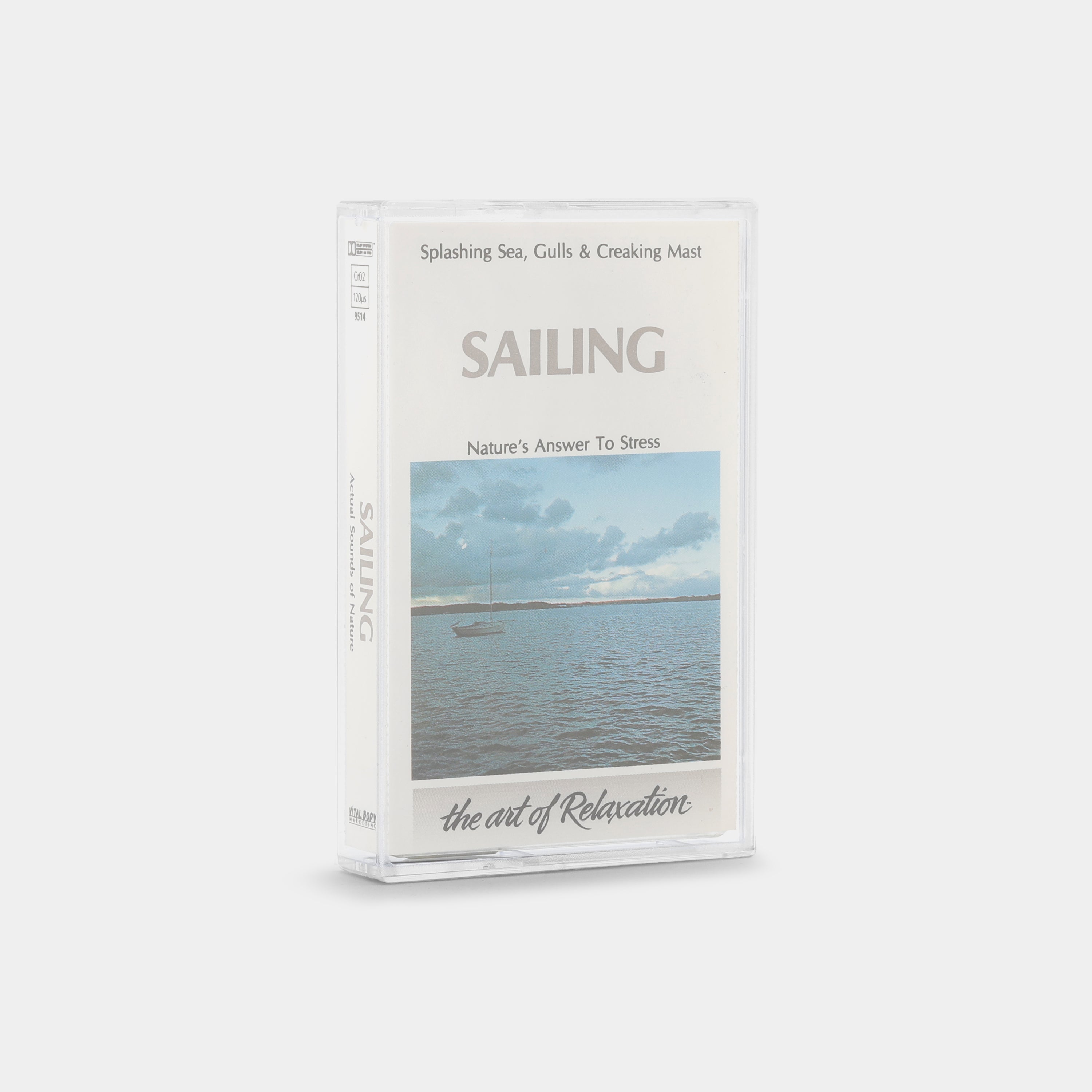 Nature's Answer to Stress - Sailing: Splashing Sea, Gulls & Creaking Mast Cassette Tape