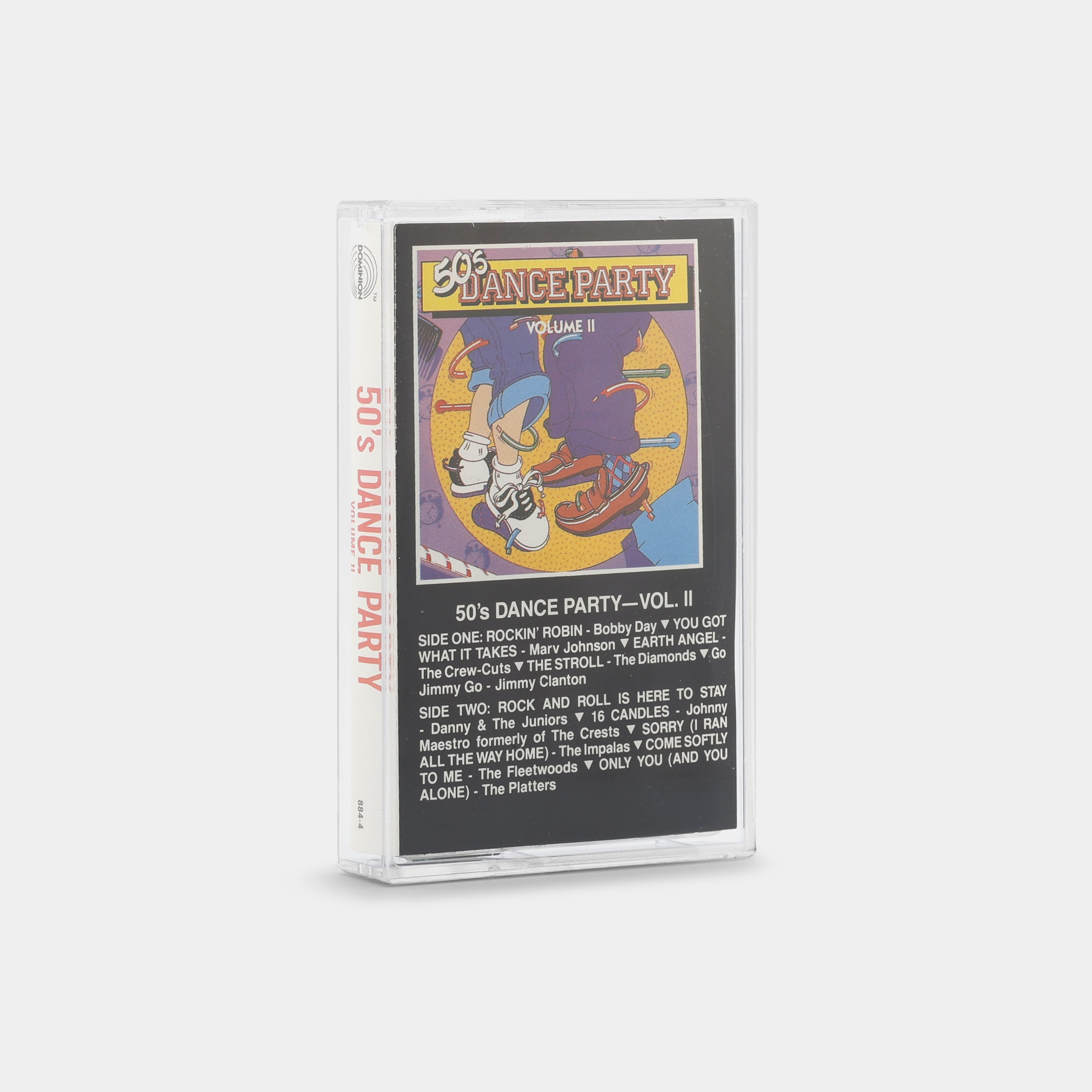 50's Dance Party Vol. 2 Cassette Tape