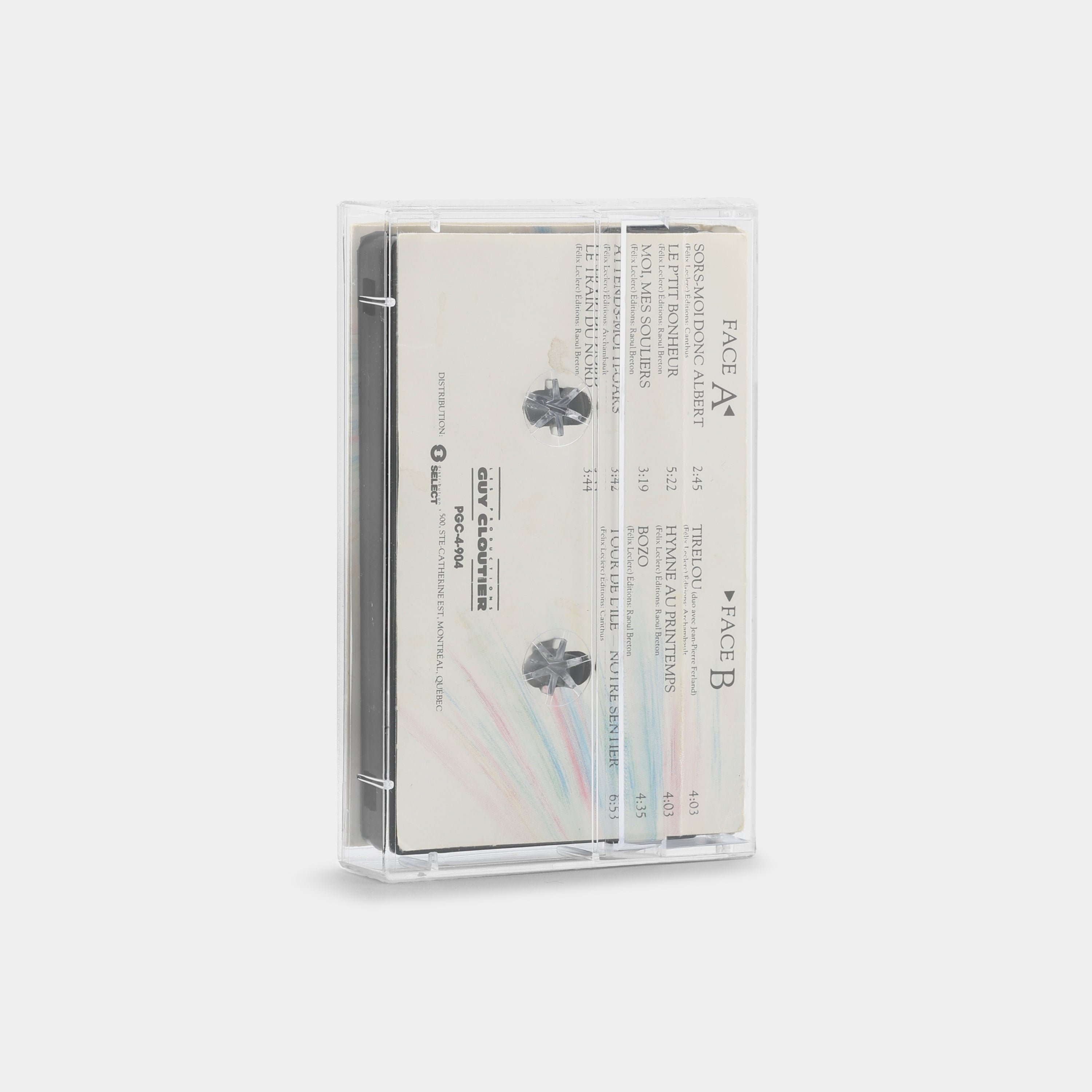 Johanne Blouin - Merci Félix Cassette Tape