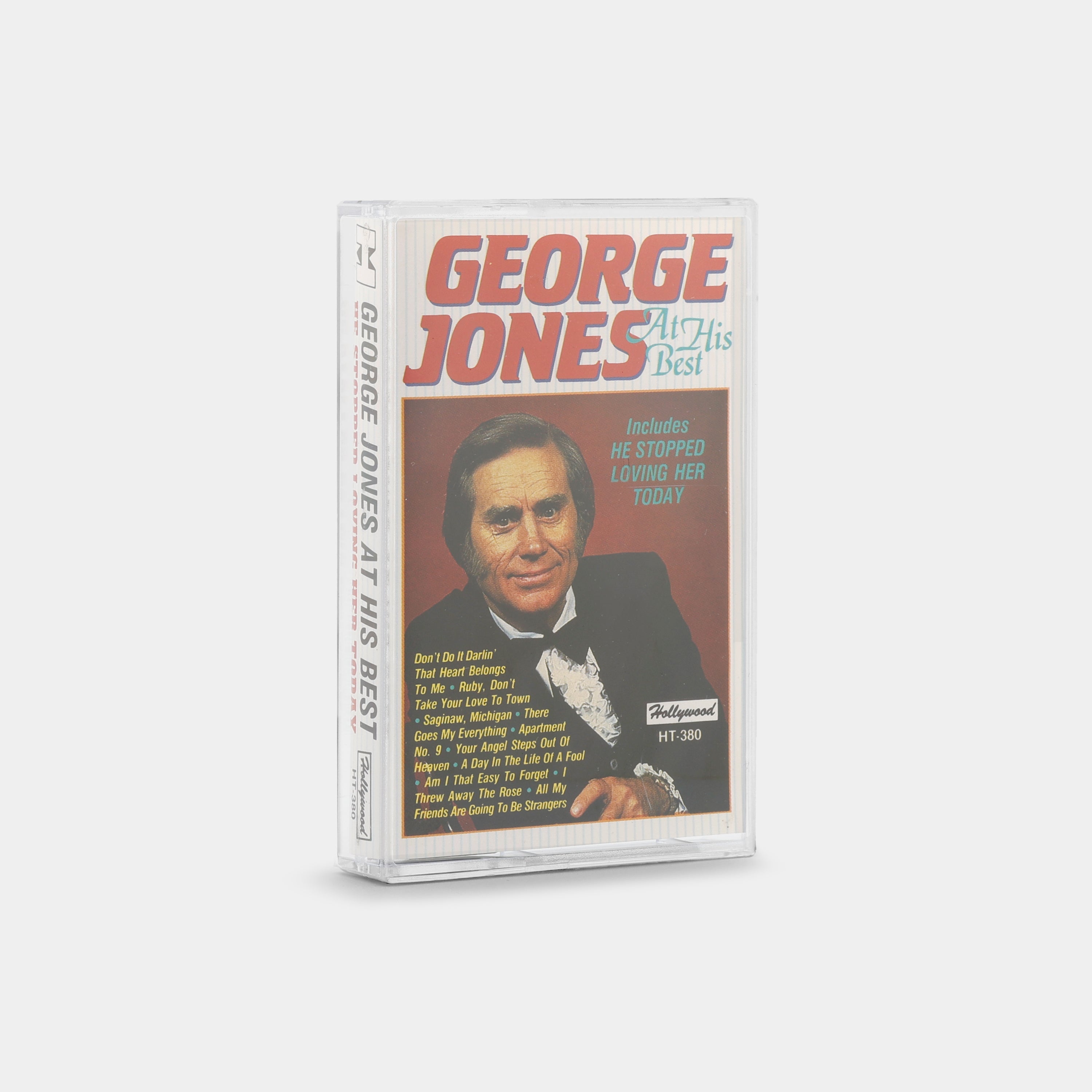 George Jones - At His Best Cassette Tape