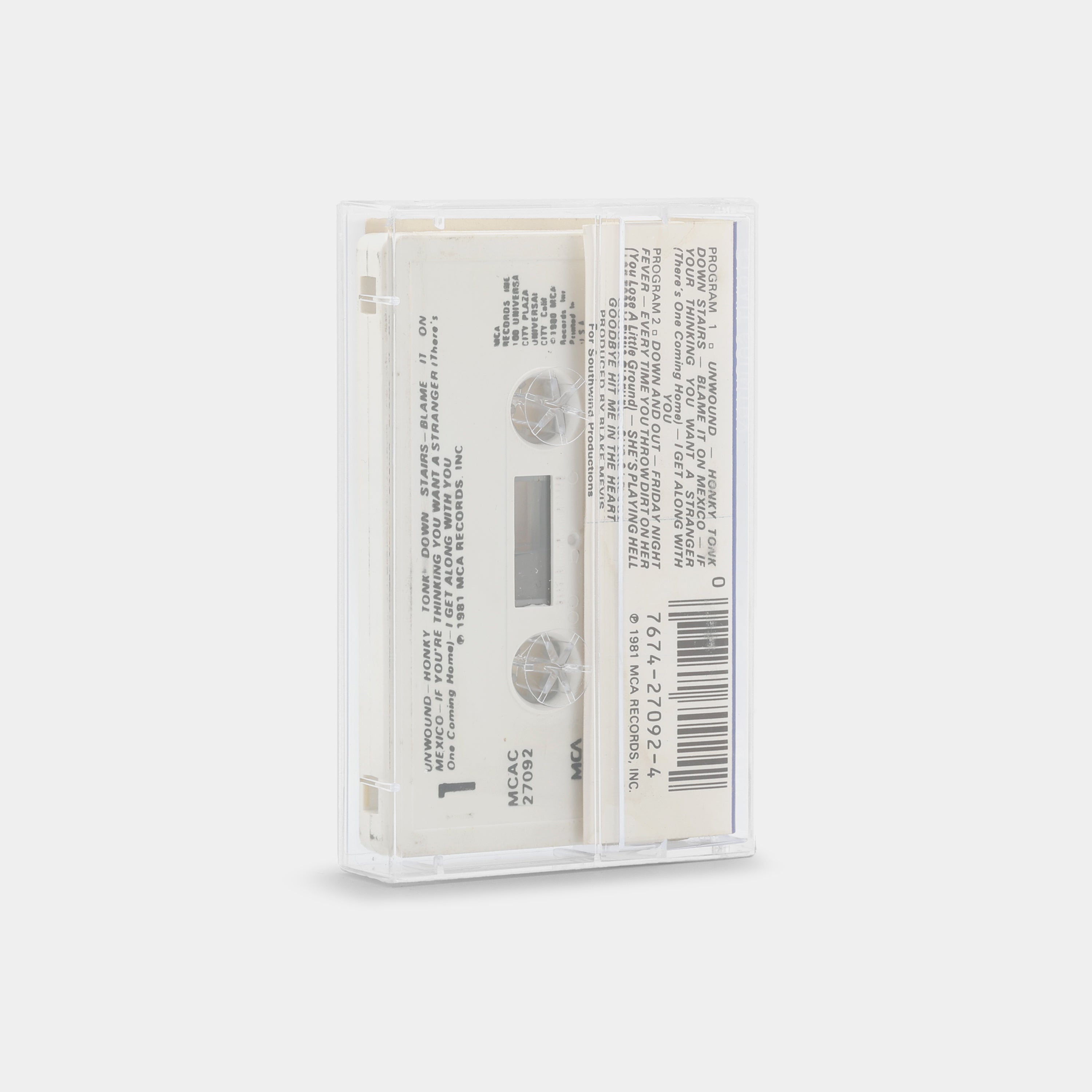 George Strait - Strait Country Cassette Tape