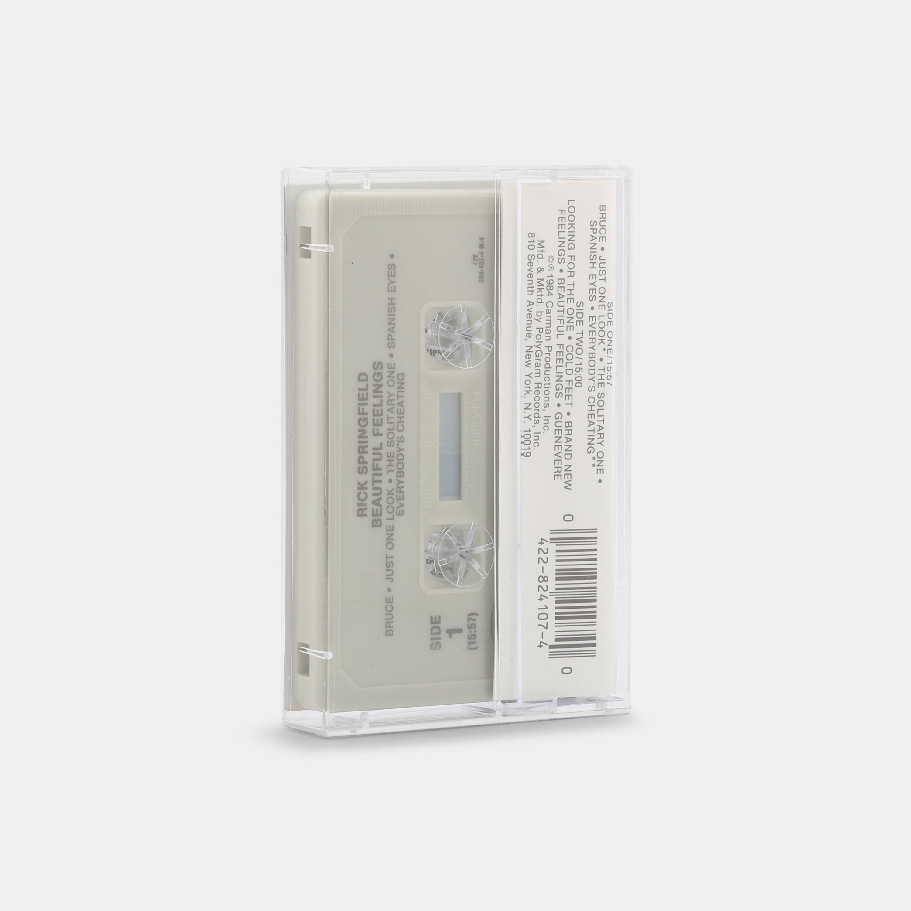 Rick Springfield - Beautiful Feelings Cassette Tape