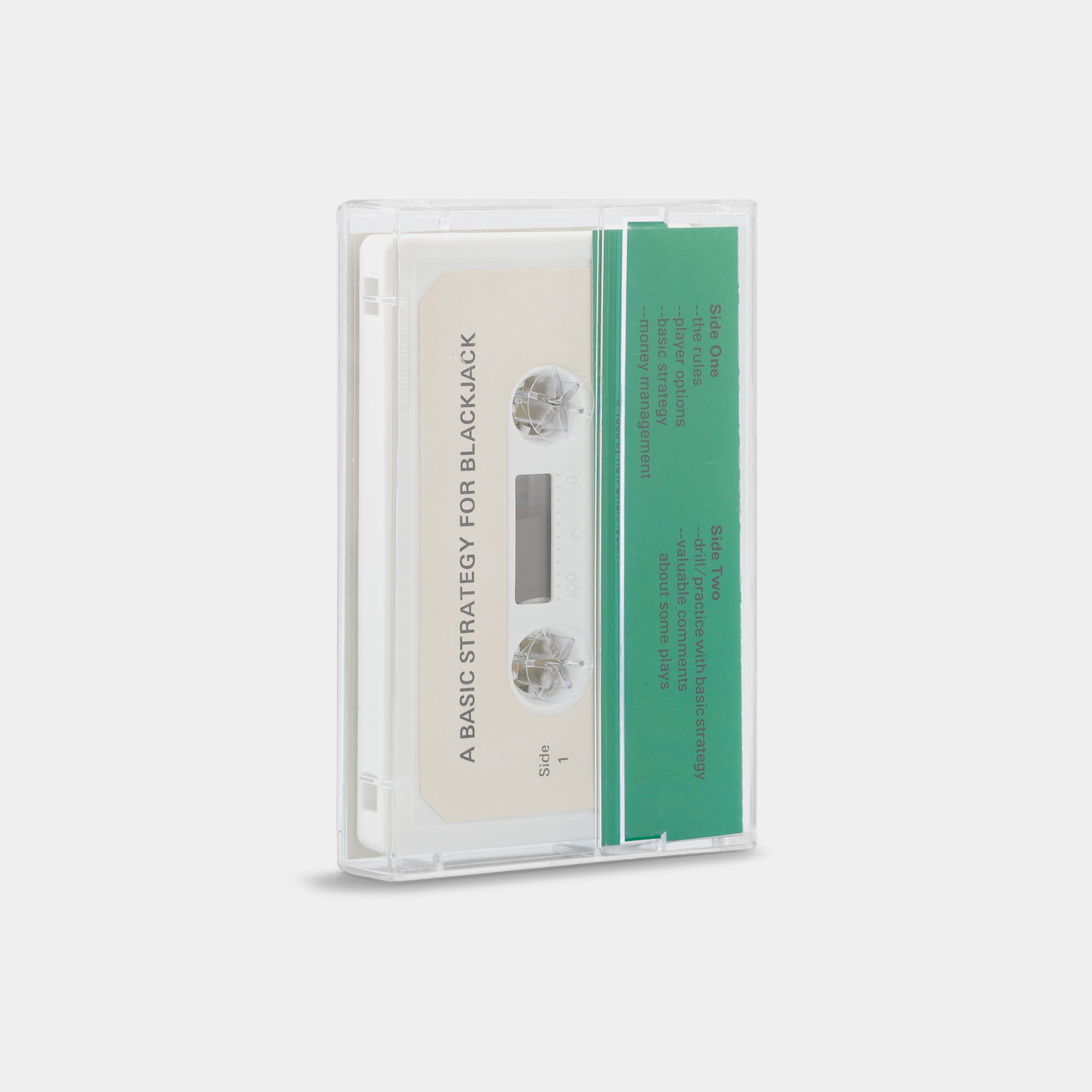 A Basic Strategy For Blackjack Cassette Tape