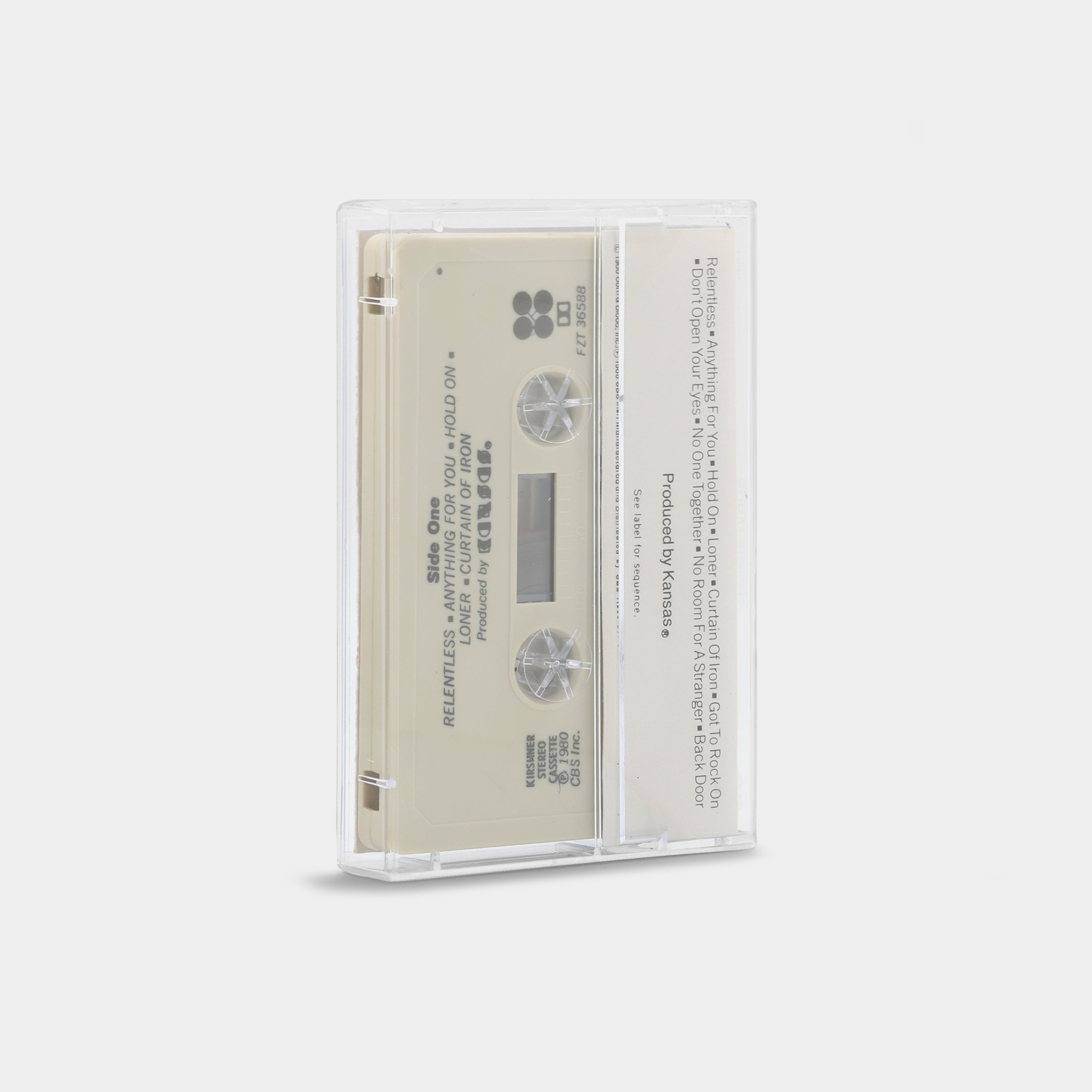 Kansas - Audio-Visions Cassette Tape