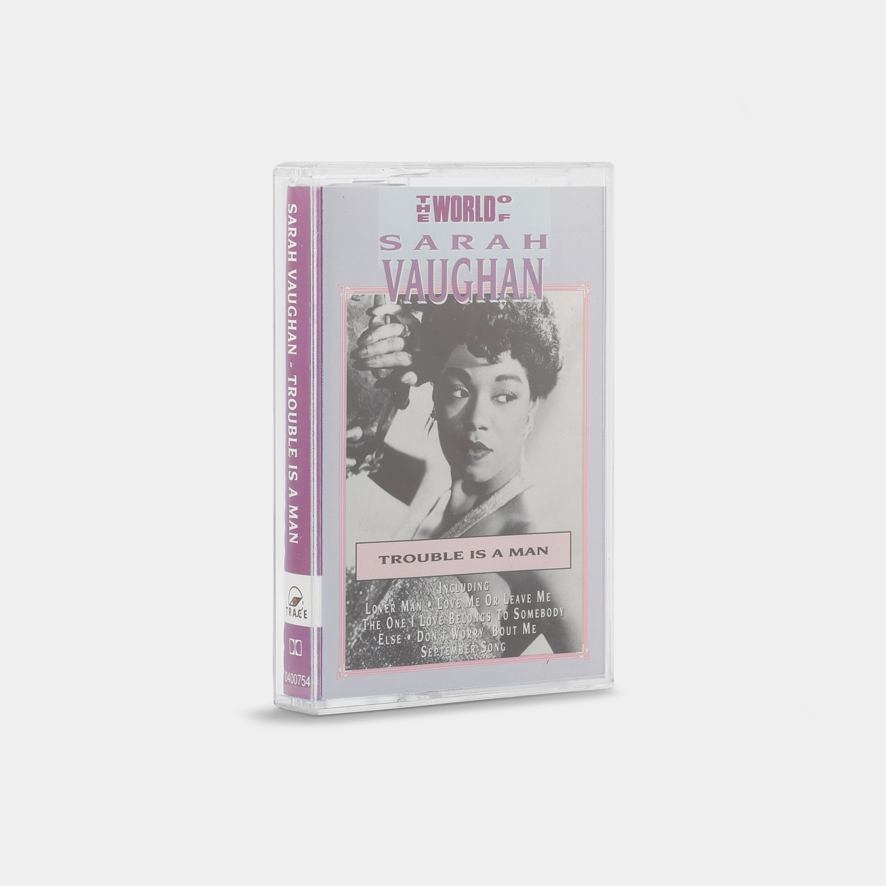 Sarah Vaughan - Trouble Is A Man Cassette Tape