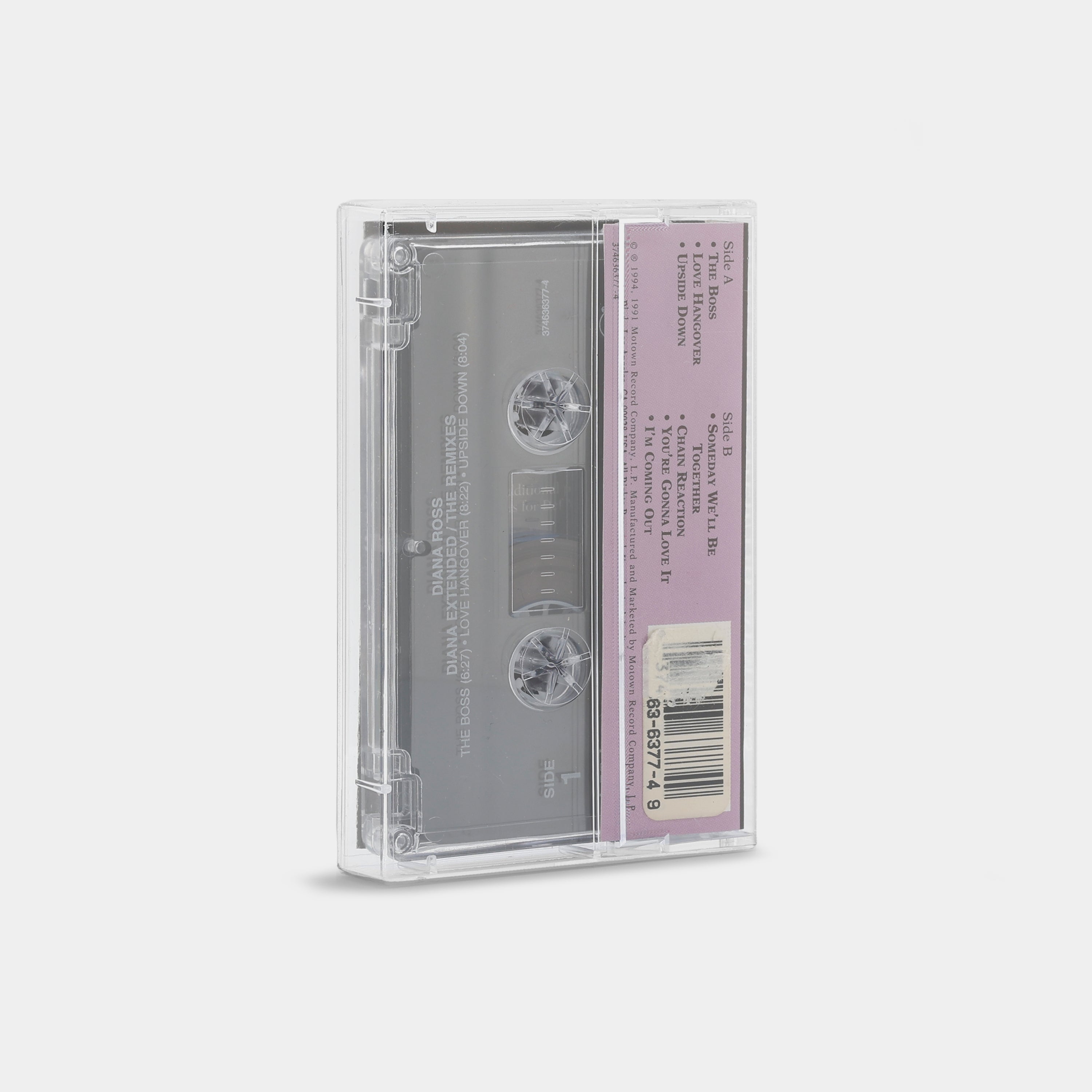 Diana Ross - Diana Extended / The Remixes Cassette Tape