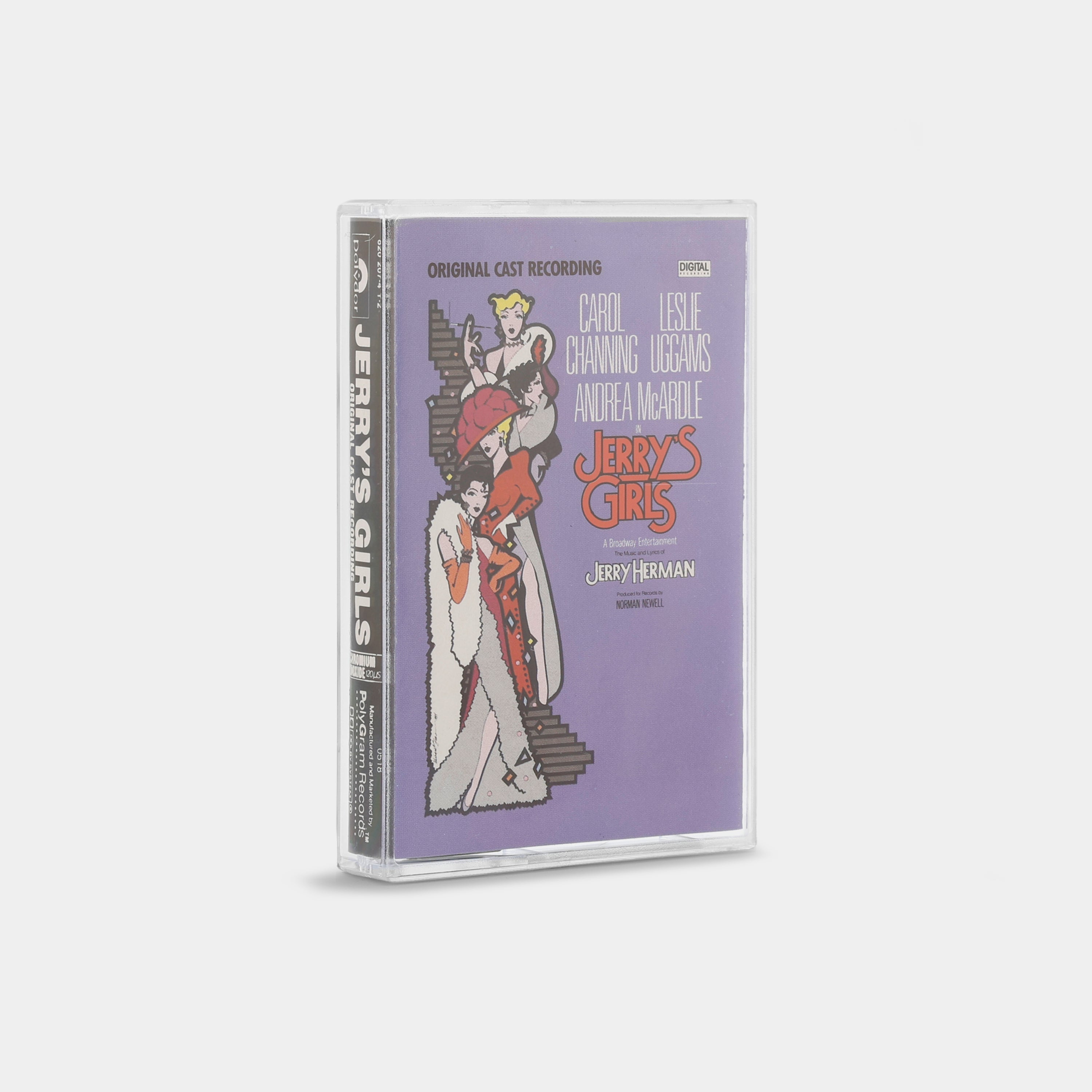 Jerry Herman, Carol Channing, Leslie Uggams, Andrea McArdle - Jerry's Girls (Original Cast Recording) (Tape Two) Cassette Tape