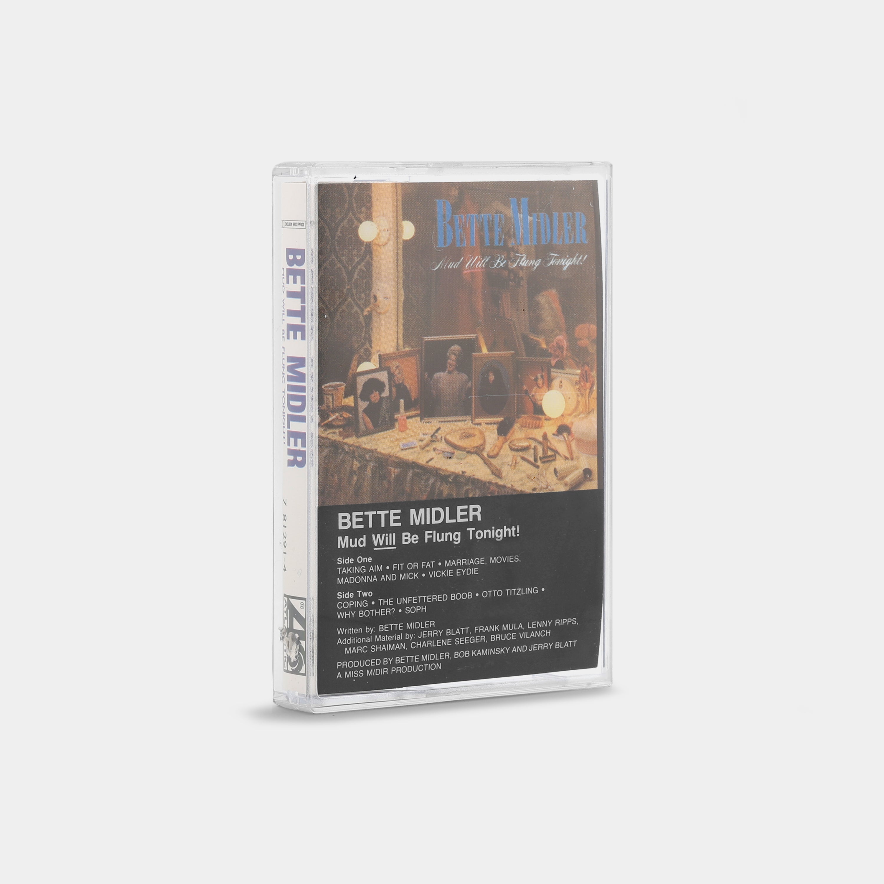 Bette Midler - Mud Will Be Flung Tonight! Cassette Tape